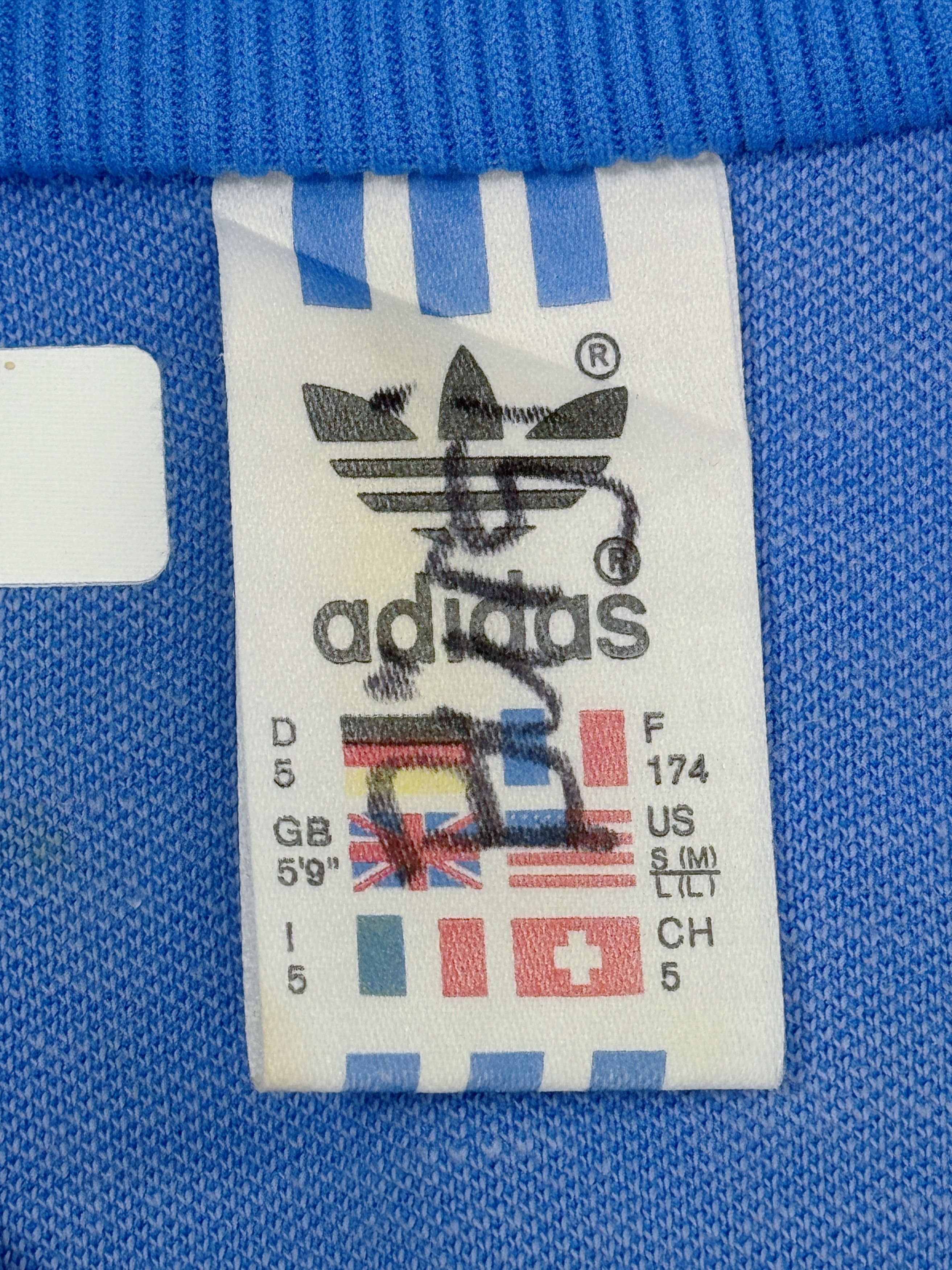 Adidas × Vintage 80s Adidas Track Jacket 100 km Ultra Marathon Biel-Bienne Size US M / EU 48-50 / 2 - 11 Thumbnail