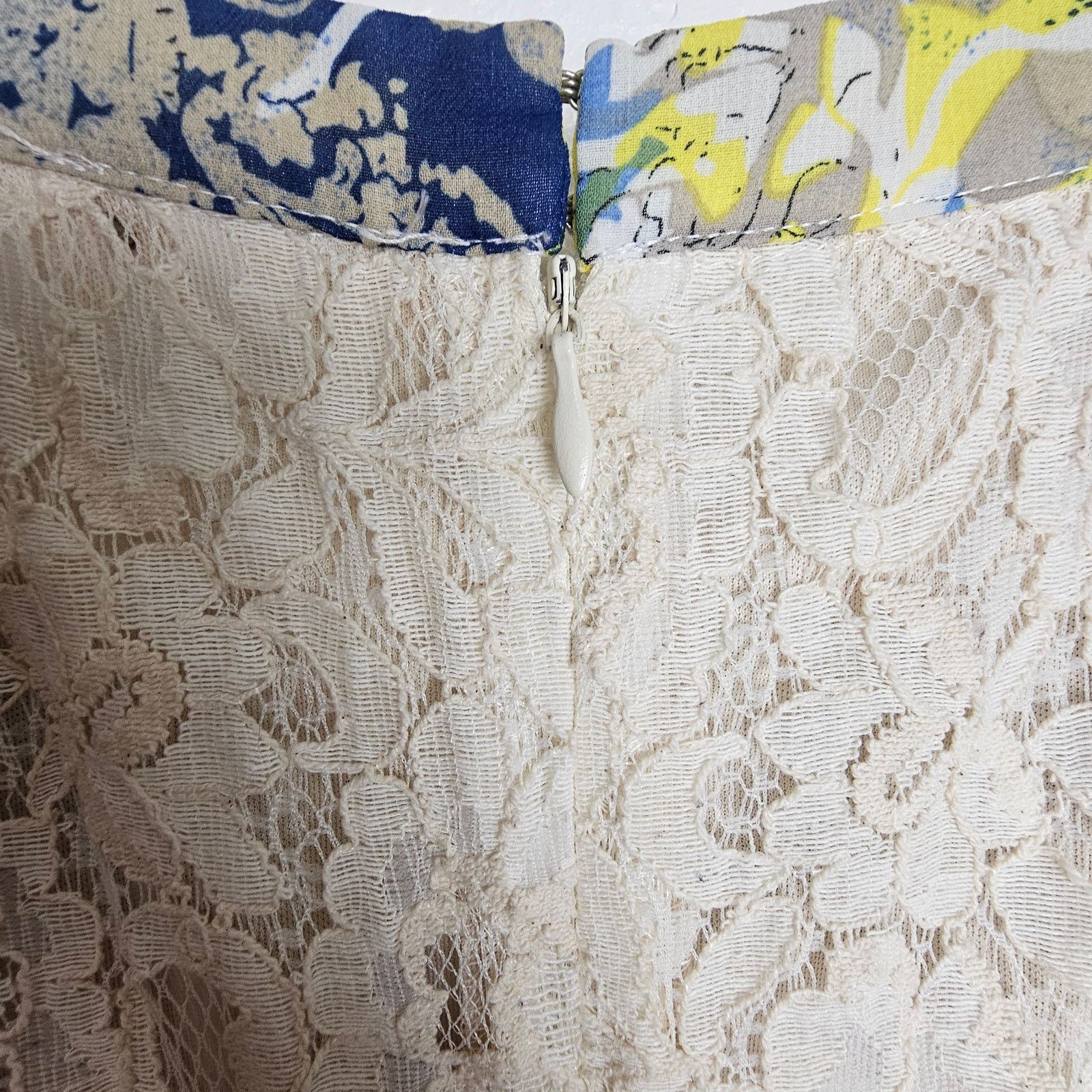 Anthropologie Anthropologie Ryu Womens Patchwork Lace Maxi Dress Sz M Boho Size M / US 6-8 / IT 42-44 - 11 Thumbnail