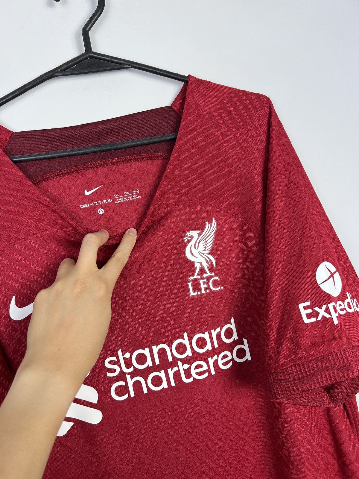 Nike Nike Liverpool FC 2022/2023 Soccer Jersey 4XL Size US XXL / EU 58 / 5 - 2 Thumbnail