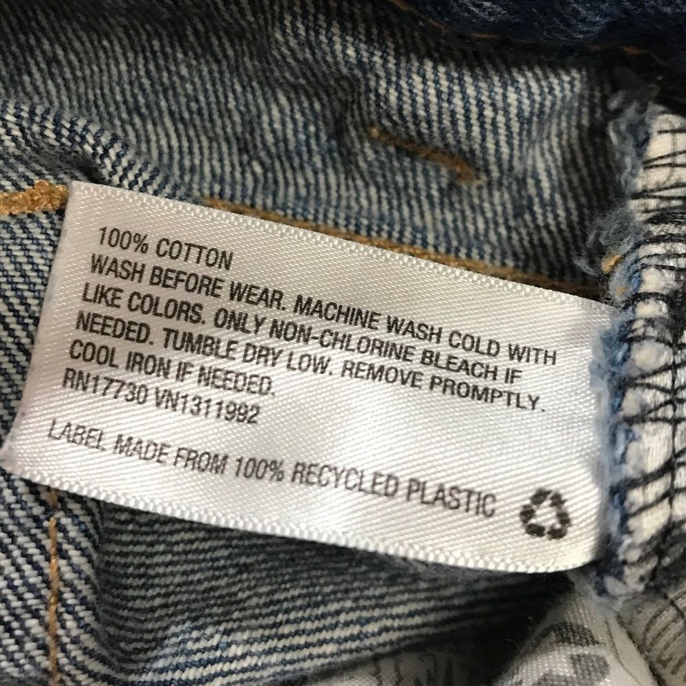 Other Cat & Jack Blue Dark Wash Denim Relaxed Stright Jean 18 Size 40" / US 18 - 4 Thumbnail
