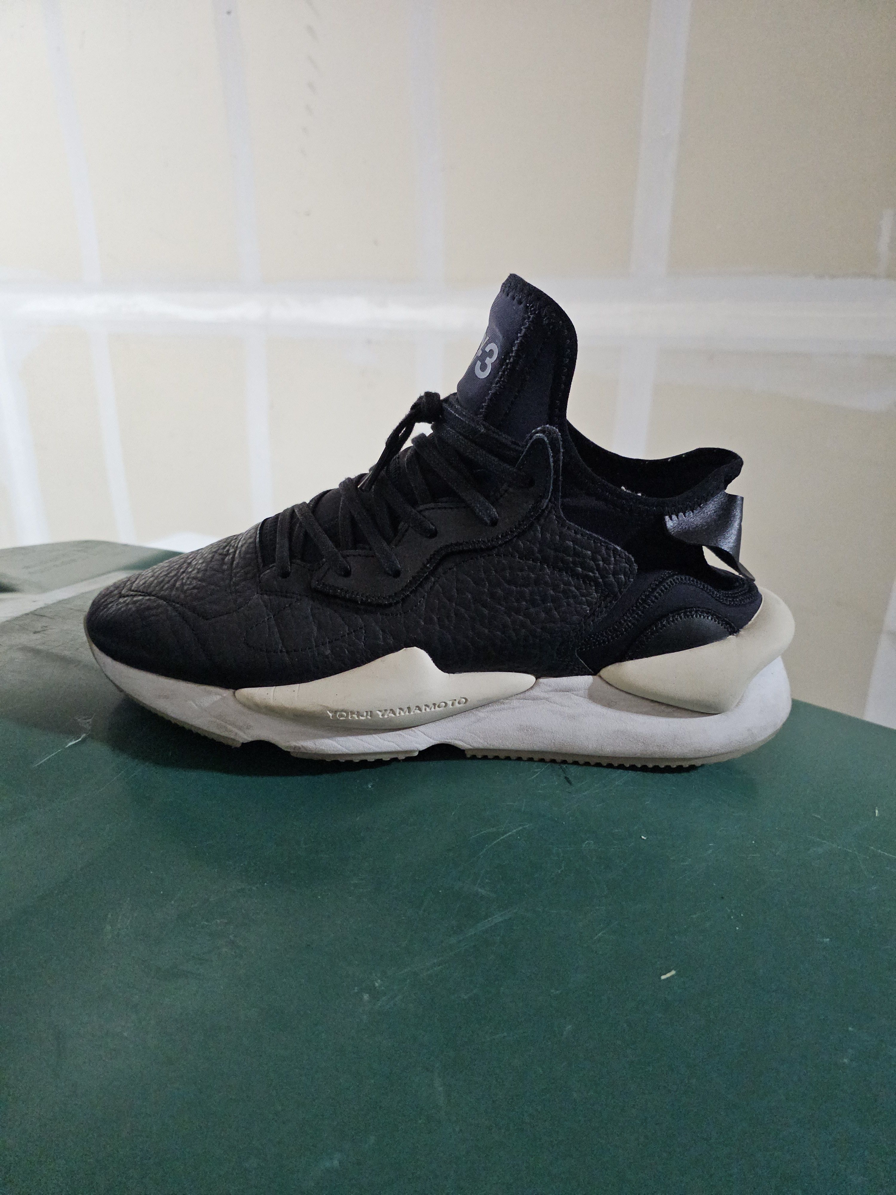 Y-3 × Yohji Yamamoto Y-3 Kaiwa Black Size US 12.5 / EU 45-46 - 4 Thumbnail