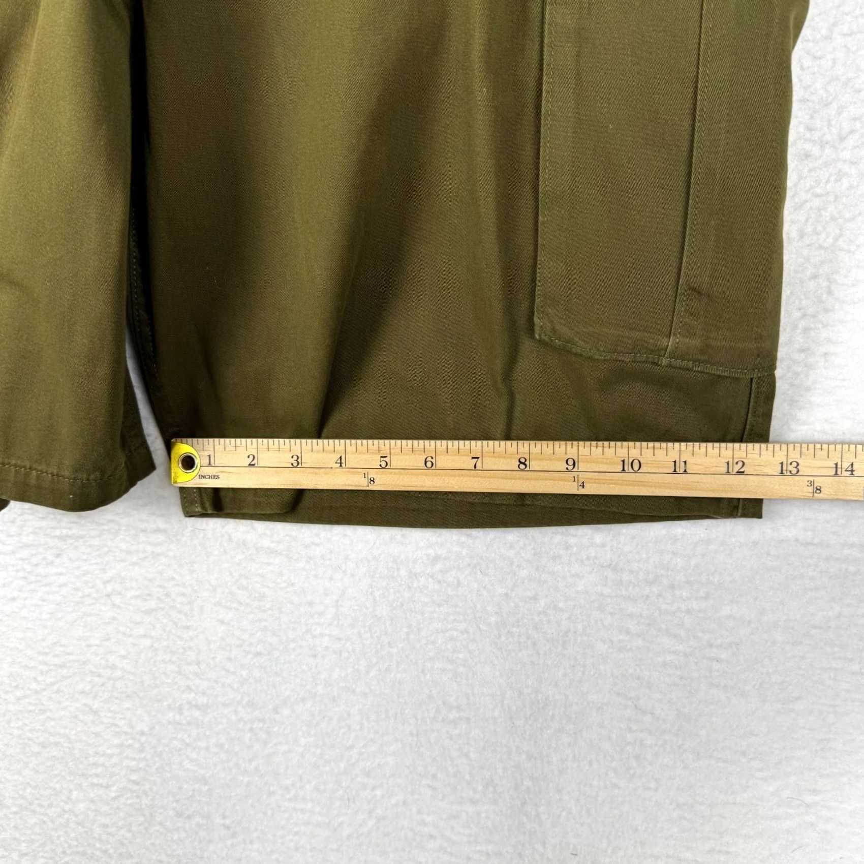 Levi's Levi's Cargo Shorts Men 36 Olive Green Relaxed Baggy Pocket Cotton 10" Inseam Cargo Pockets Summer Casual Regular Size US 36 / EU 52 - 7 Thumbnail
