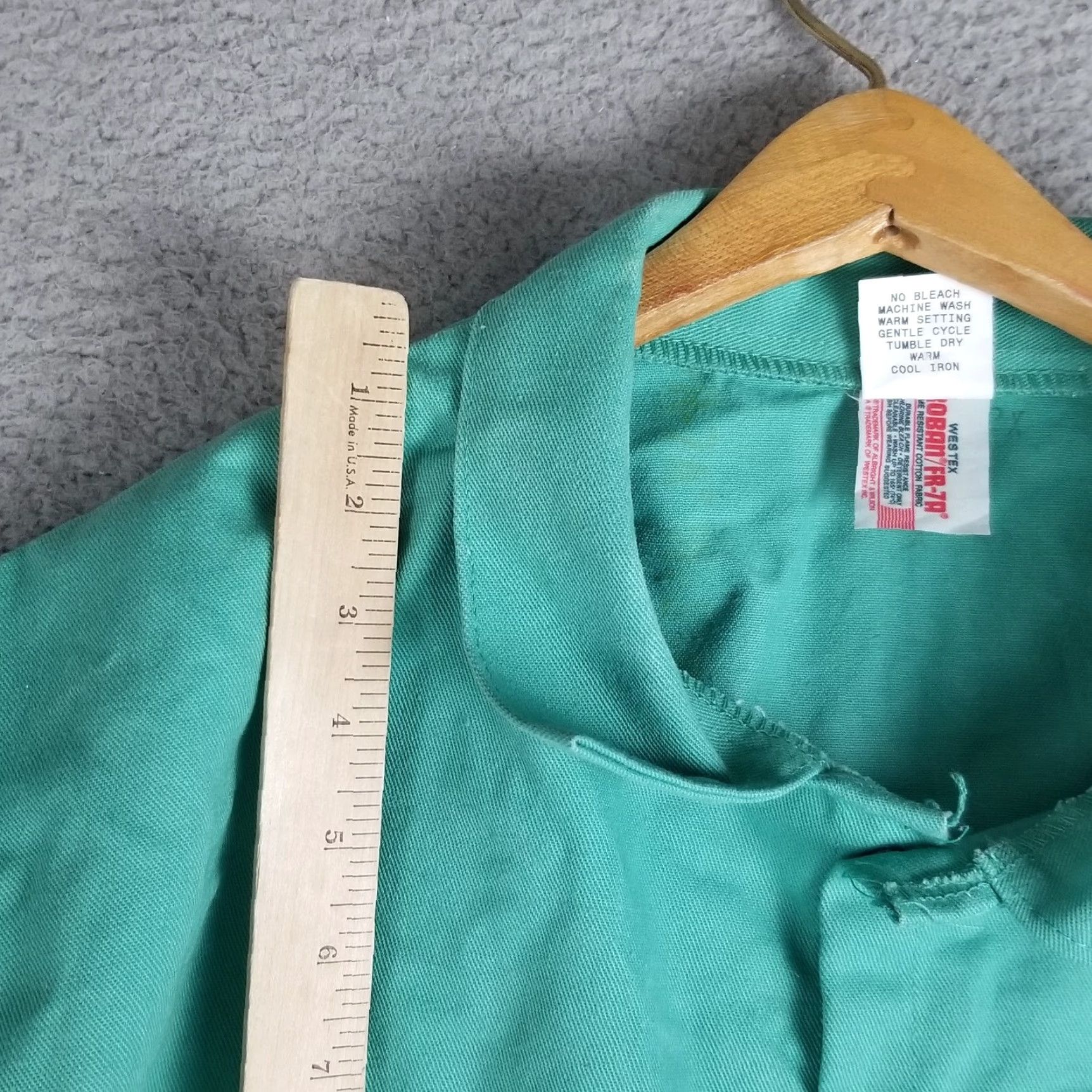 Vintage VINTAGE Westex Fire Resistant Jacket Men 2XL Green Canvas Workwear USA Farm Construction Adult XXL Size US XXL / EU 58 / 5 - 4 Thumbnail