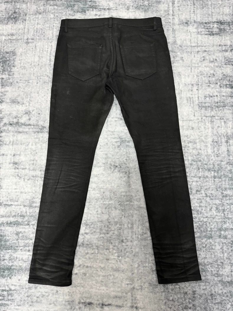 Yves Saint Laurent saint laurent 16 FW knife cut brush wax base jeans 2503-Nex Size US 33 - 2 Thumbnail