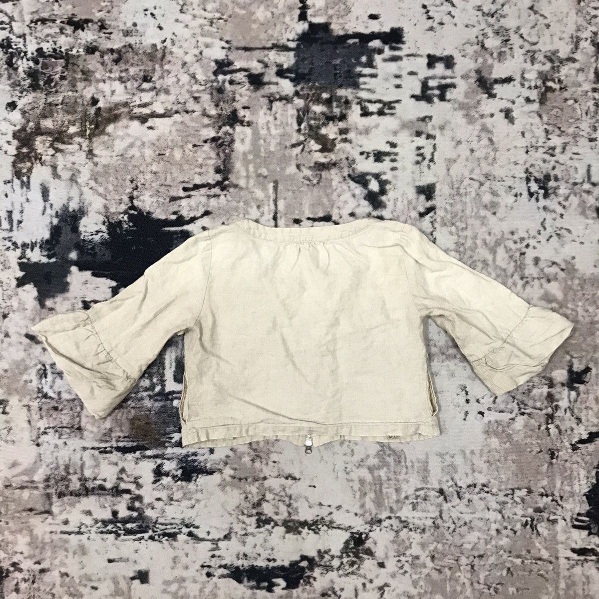 Japanese Brand × Tornado Mart × Vintage Tornado Mart Femme Crop Top Zip up Size S / US 4 / IT 40 - 9 Thumbnail