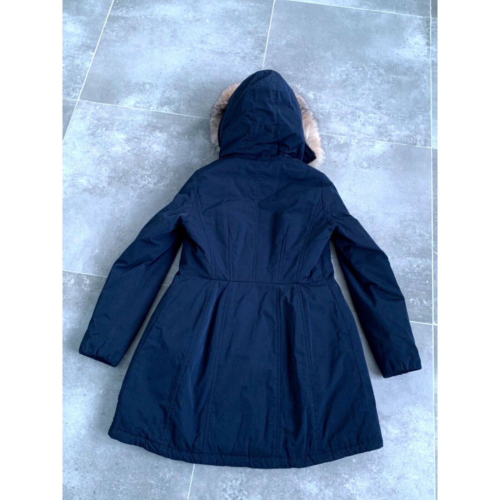 Moncler Women's MONCLER AREDHEL Down Parka Real Fur Coat SZ 2 S - M Size S / US 4 / IT 40 - 8 Thumbnail