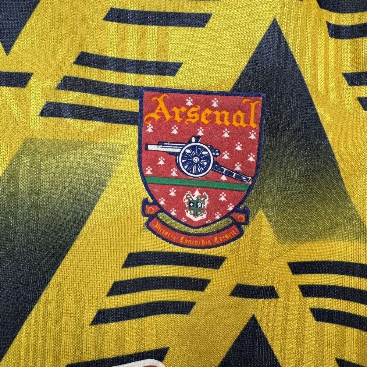 Adidas ARSENAL 1991 1993 AWAY FOOTBALL SHIRT SOCCER JERSEY VINTAGE Size US M / EU 48-50 / 2 - 6 Thumbnail