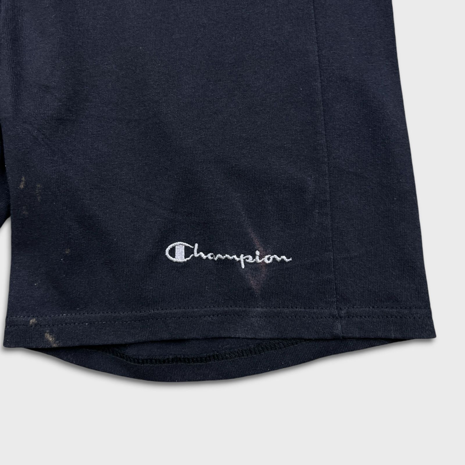 Champion × Vintage VTG 90s Champion Shorts Medium C Logo Pocketed Fleece Gym Size US 28 / EU 44 - 5 Thumbnail