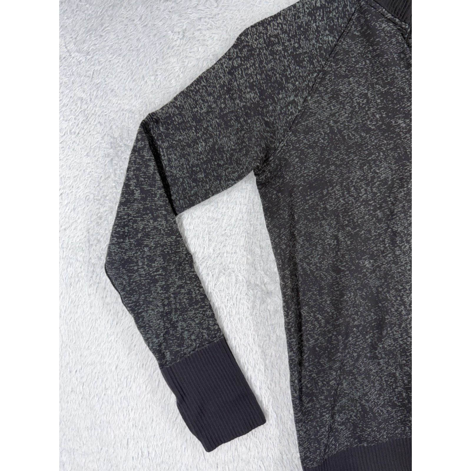 Lululemon Lululemon Sweater Women 8 Black Rest Less 1/2 Zip Mock Neck Run Running W3ATLS Womens Size M / US 6-8 / IT 42-44 - 3 Thumbnail