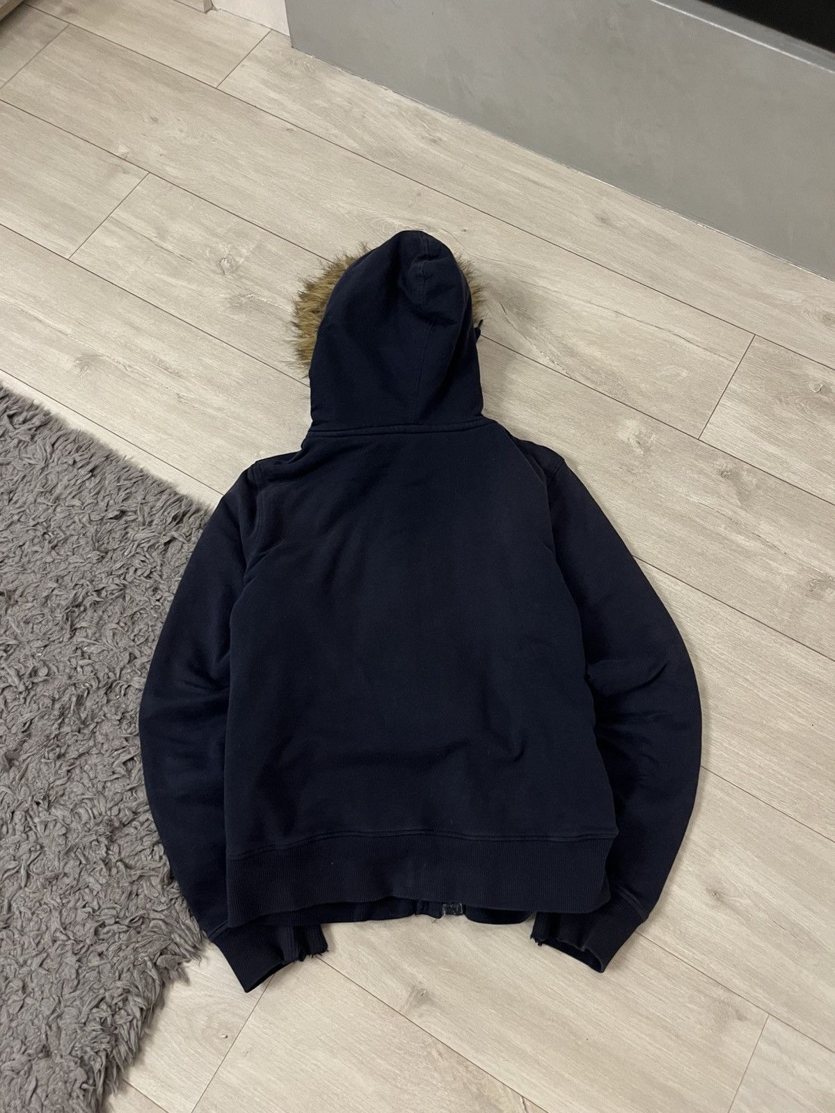 If Six Was Nine 🔥00's Abercrombie & Fitch Style Faux Fur Zip Hoodie Jacket Size US S / EU 44-46 / 1 - 8 Thumbnail