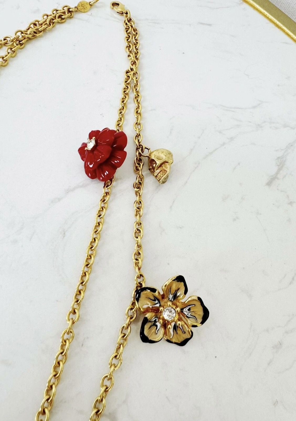 Alexander McQueen "alexandermcq McQueen necklace sweater chain Size ONE SIZE - 3 Thumbnail