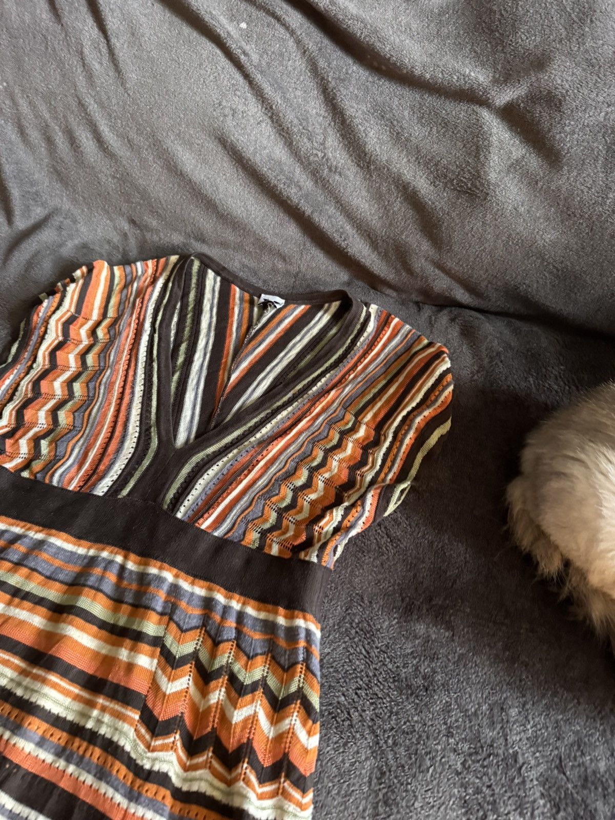 Missoni Missoni luxury silk pleated dress Size M / US 6-8 / IT 42-44 - 6 Thumbnail