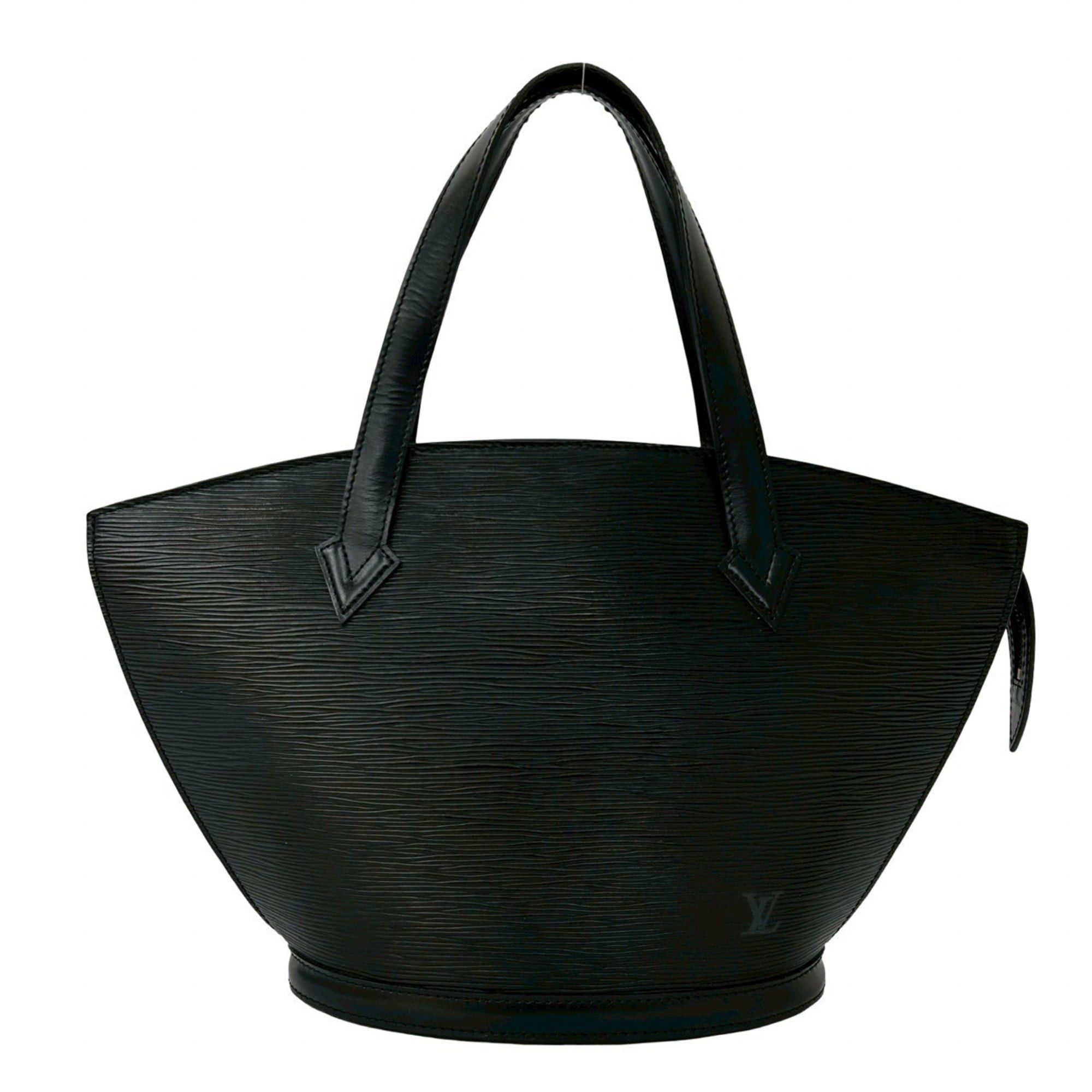 Louis Vuitton LOUIS VUITTON Saint Jacques Epi Leather Handbag/Mini Tote Bag in Noir 22968 Size ONE SIZE - 1 Thumbnail