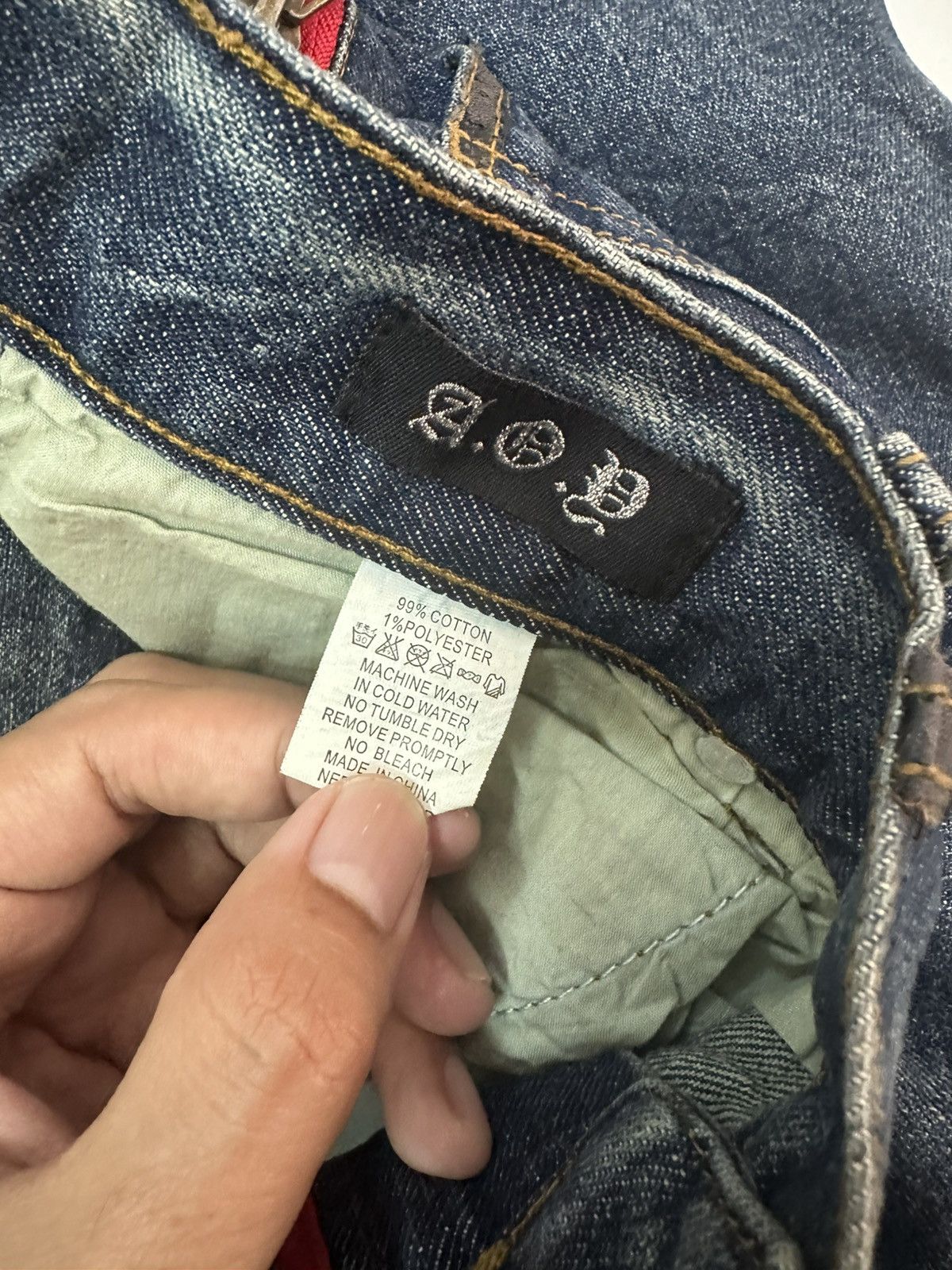 Other ABERRATIONS OF YOUTH Cross Denim Size US 34 / EU 50 - 17 Thumbnail