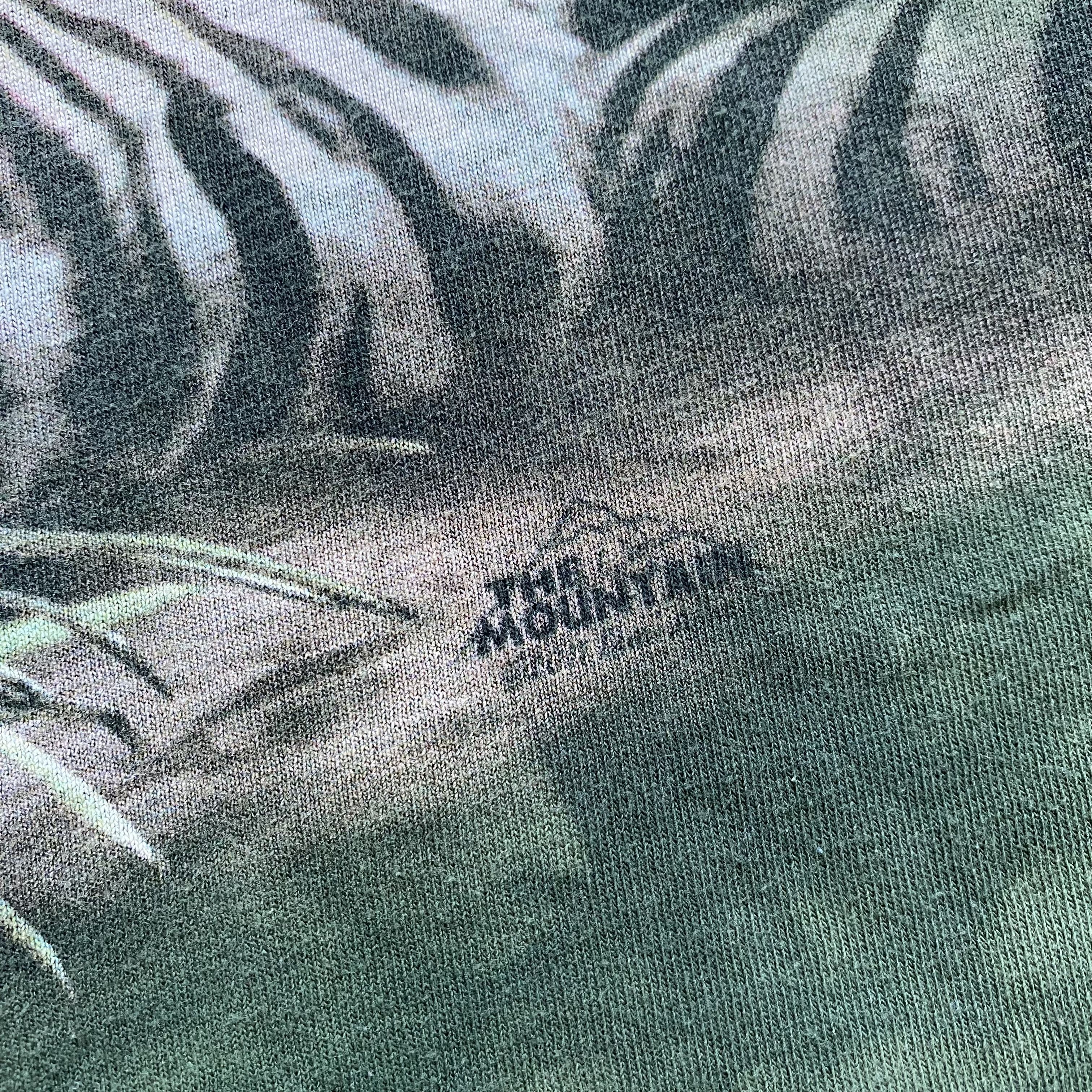 The Mountain 🐅 Vintage Mountain Animal tee Lion Tiger Wolf Y2K tiy dye Size US L / EU 52-54 / 3 - 4 Thumbnail