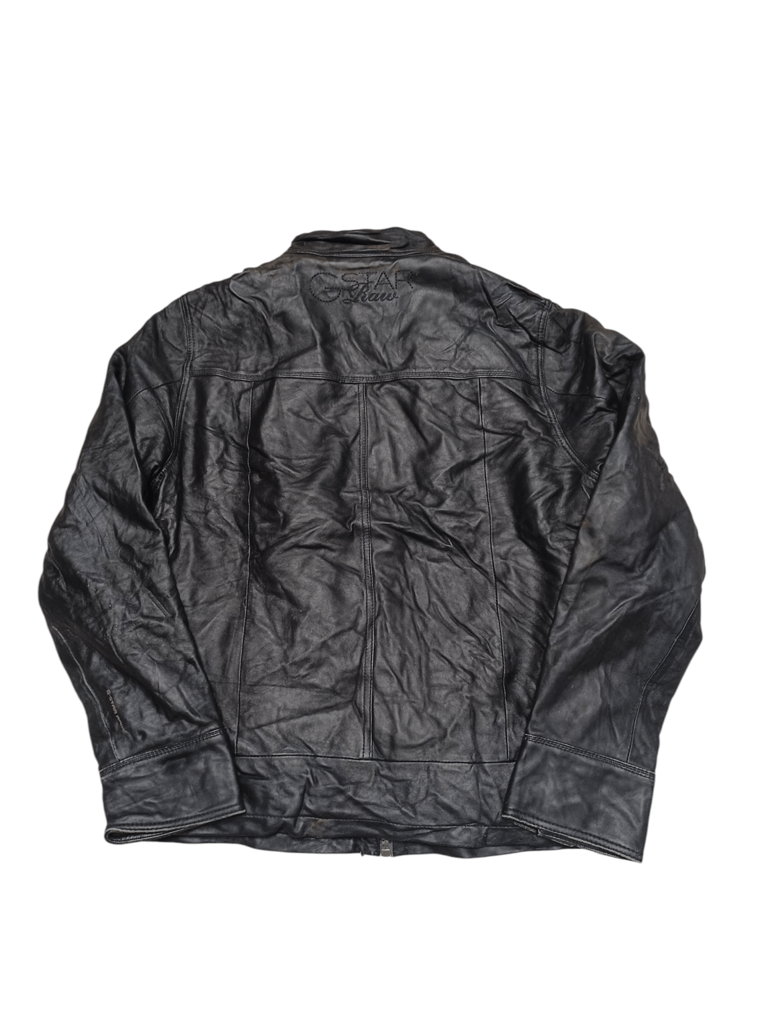 G-Star G STAR RAW FIRE LEATHER MULTIPOCKET JAPANESE JACKET Size US XL / EU 56 / 4 - 6 Thumbnail