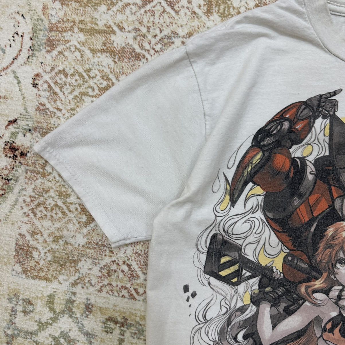 Japanese Brand × Vintage Vintage Japanese Style Anime T-shirts Big Logo Women & Robot Size US M / EU 48-50 / 2 - 6 Thumbnail