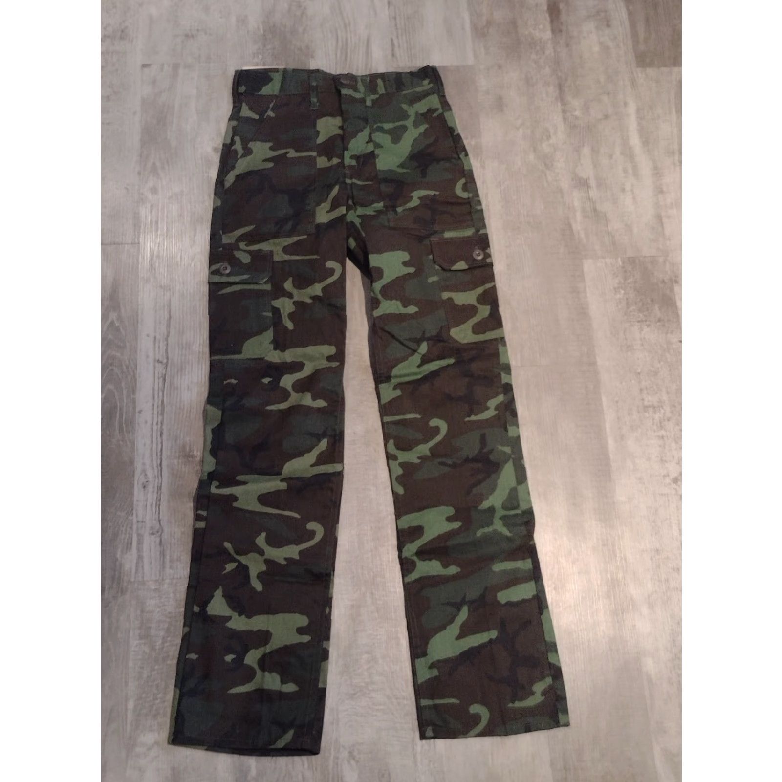 Vintage VINTAGE Five Brother Cargo Pants Mens 28x31 Camouflage Cotton USA Rare New Size US 28 / EU 44 - 5 Thumbnail