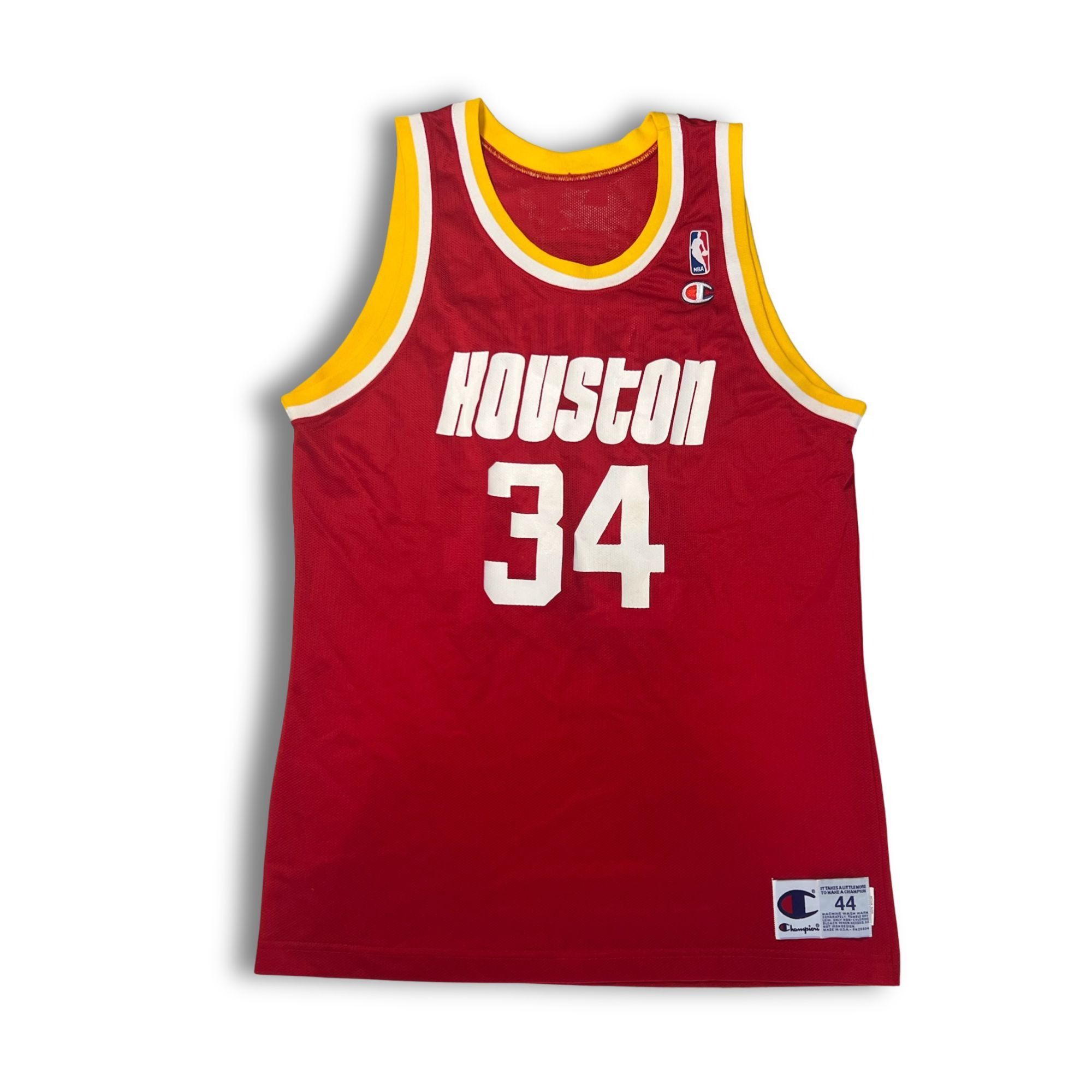 Champion Vintage Jersey Size 44 NBA Hakeem Olajuwon Houston Rockets C Size US S / EU 44-46 / 1 - 2 Thumbnail