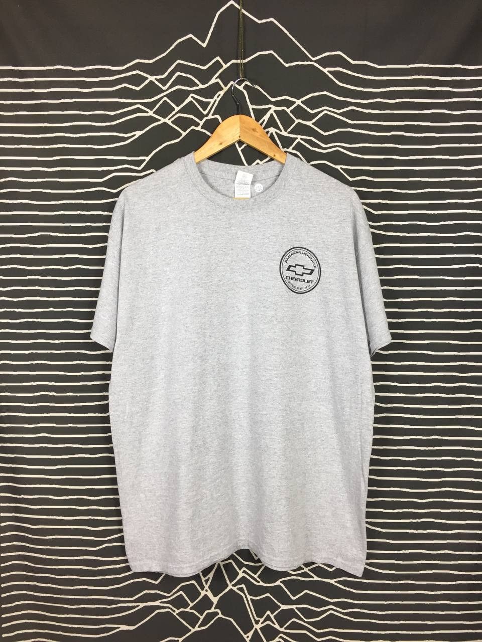 Chevrolet × Gildan × Vintage Chevrolet An American Heritage Big Logo Racing Tee Size US XL / EU 56 / 4 - 4 Thumbnail