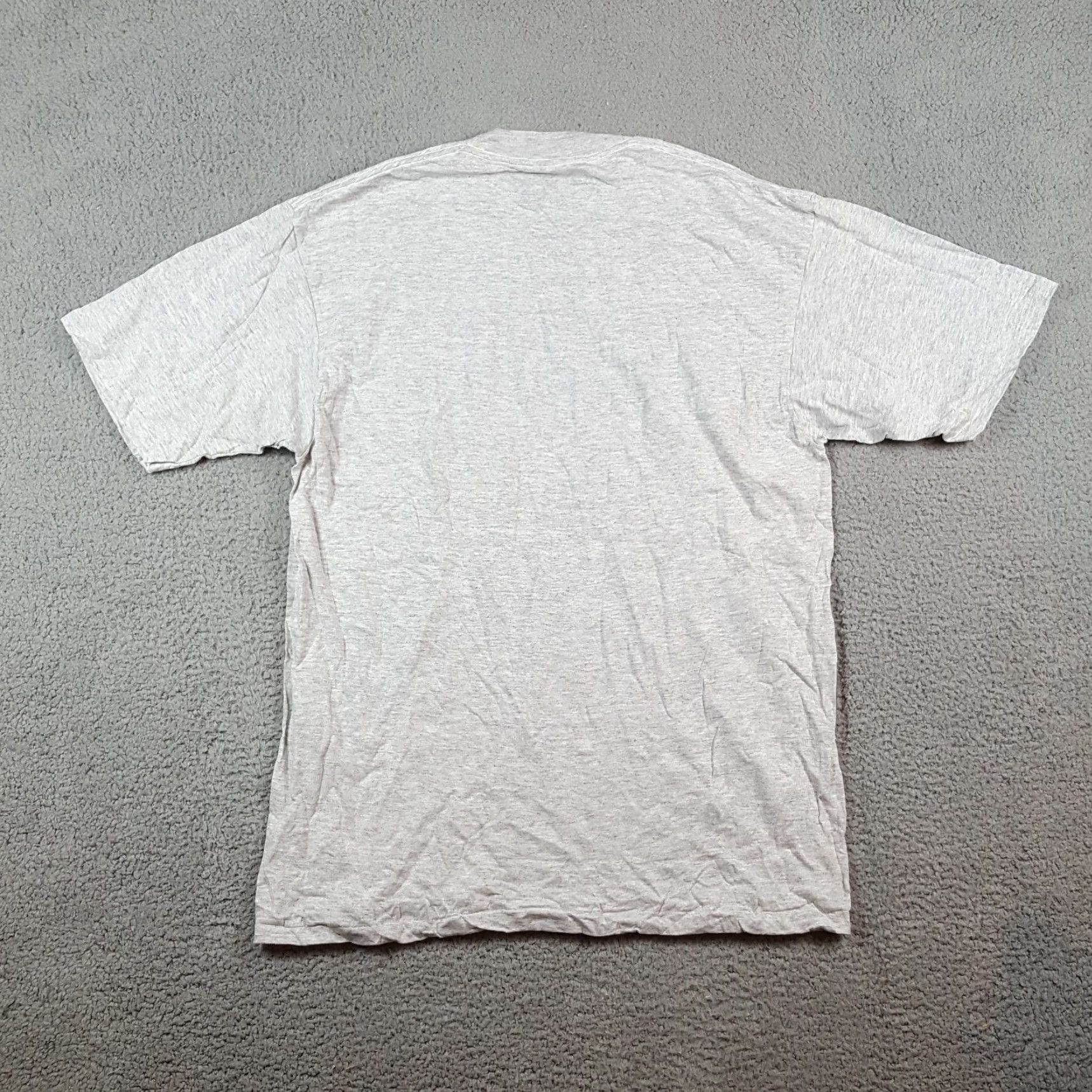 Vintage VINTAGE Tar Heel Sports Men's T-Shirt XL Heather Gray 90s Retro Music Band USA Made Short Sleeve Size US XL / EU 56 / 4 - 4 Thumbnail