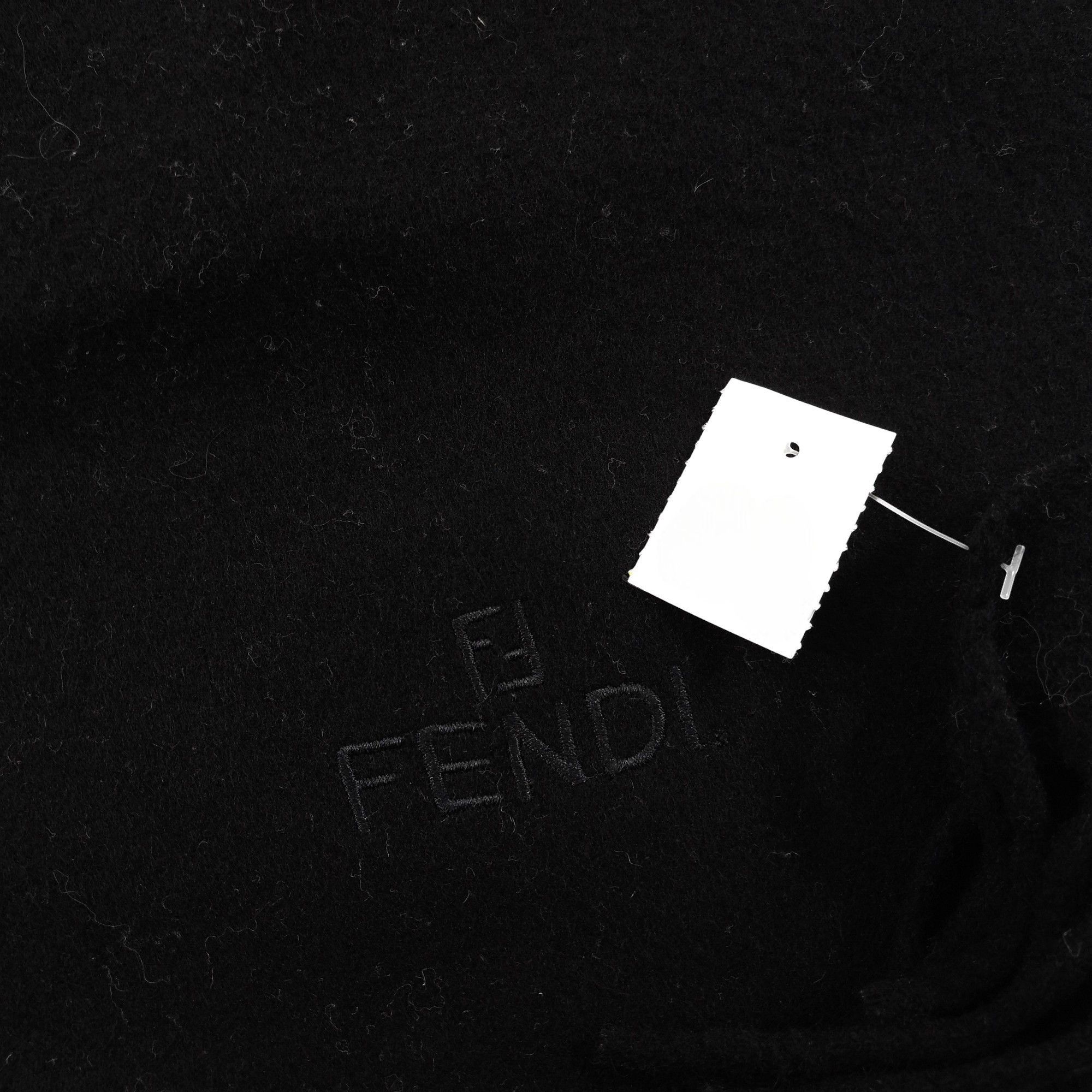 Japanese Brand Vintage Fendi Scarf Fringe Wool Scarves Size ONE SIZE - 5 Thumbnail