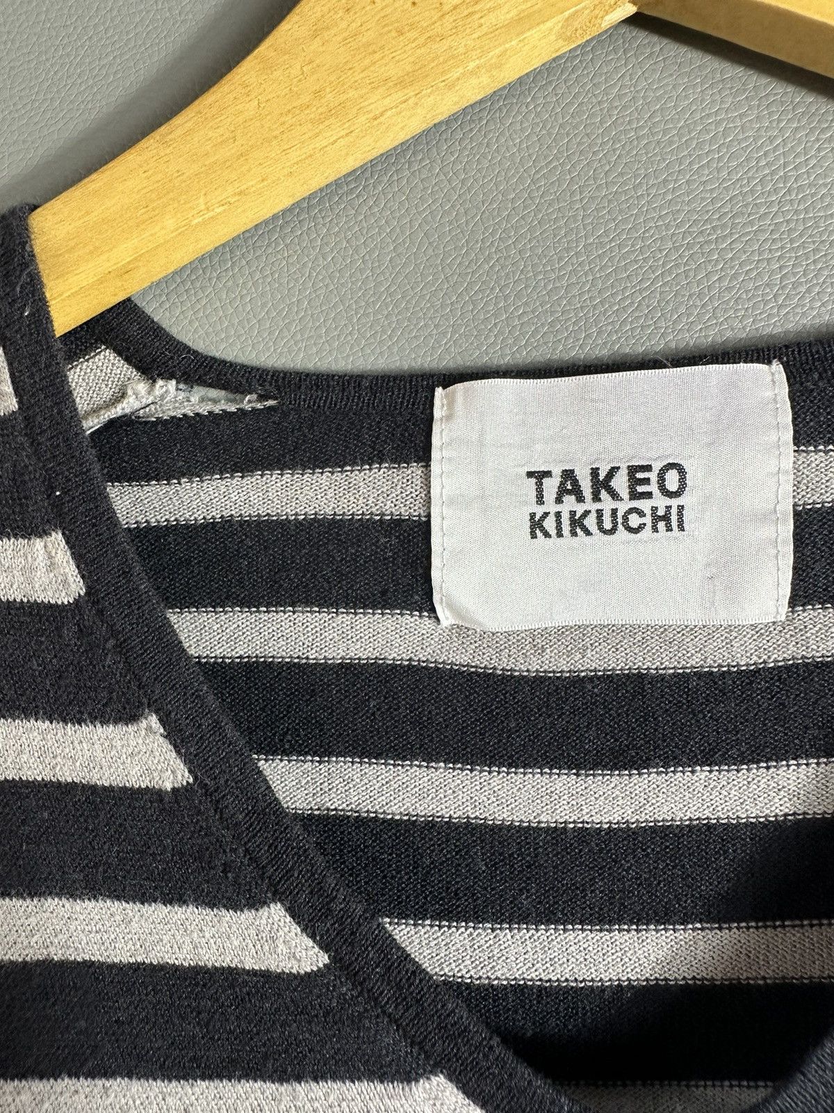 Hysteric Glamour JAPANESE TAKEO KIKUCHI STRIPED KURT COBAIN GRUNGE STYLE Size US S / EU 44-46 / 1 - 9 Thumbnail