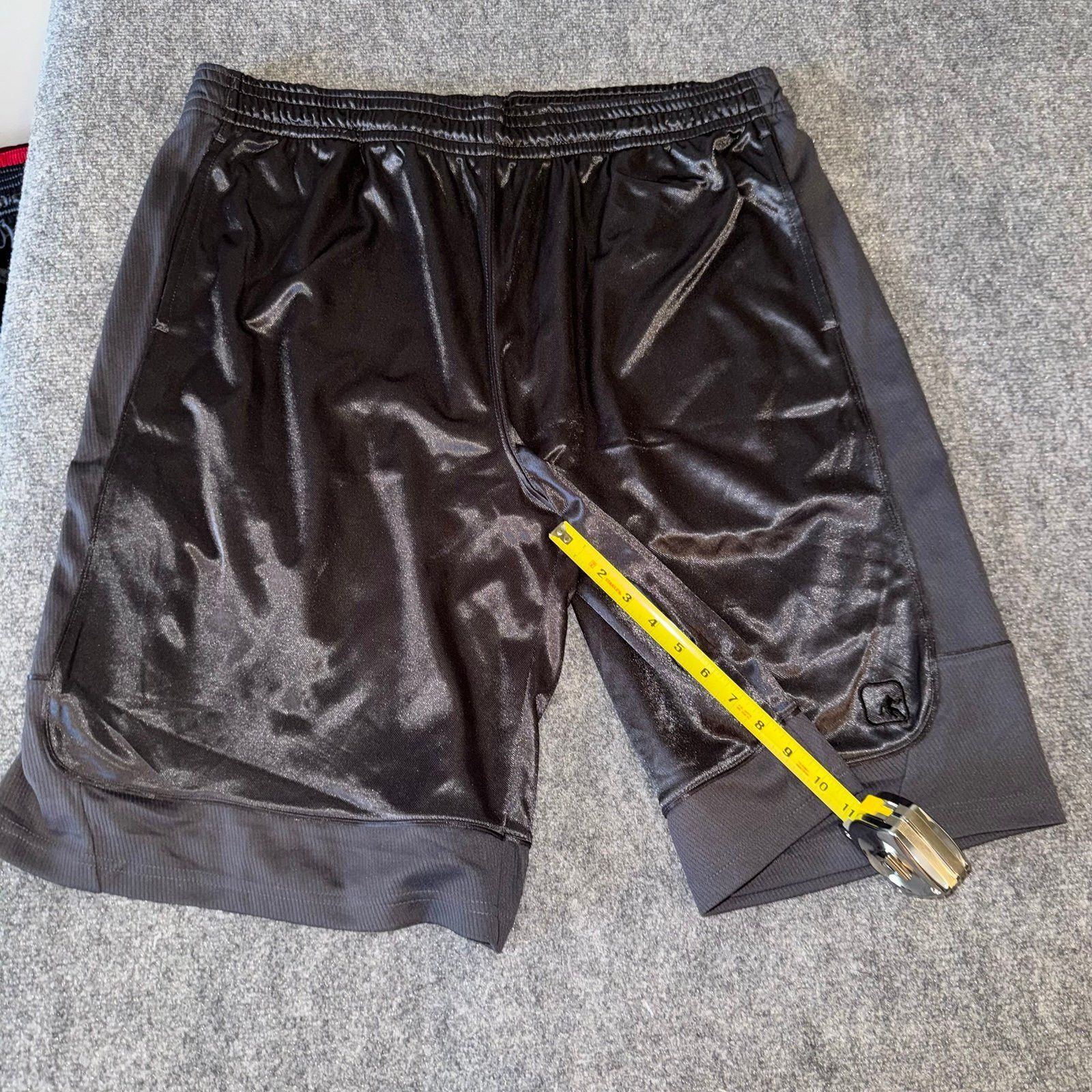JW Anderson AND1 Dark Gray Dazzle Baggy Hoop Shorts Mens 2XL Rare Size US 40 / EU 56 - 10 Thumbnail