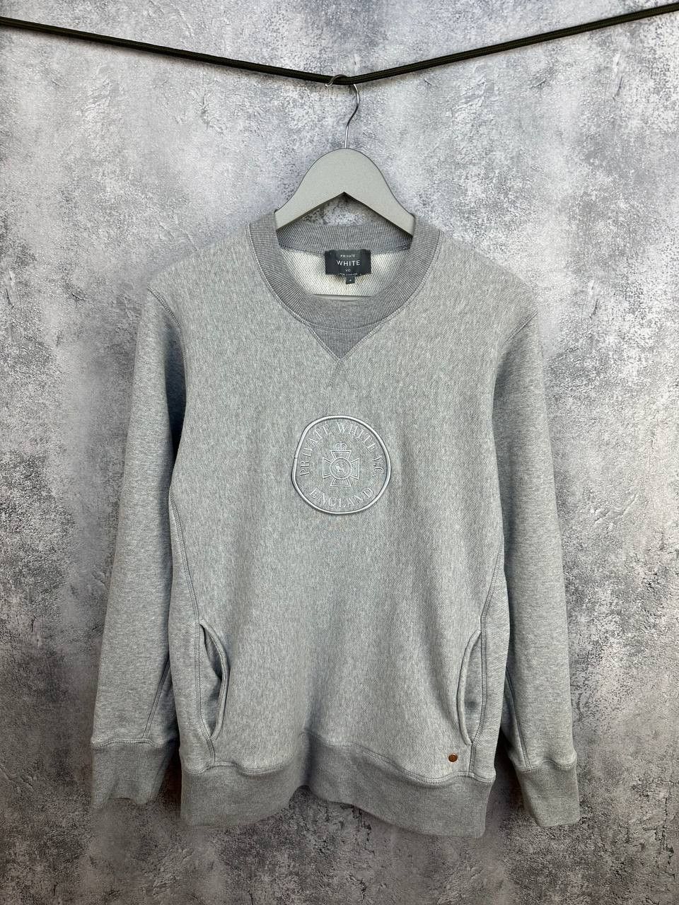 Private White V.C. Private White V.C. Crewneck Sweatshirt Pockets Jumper Logo Size US XL / EU 56 / 4 - 1 Thumbnail