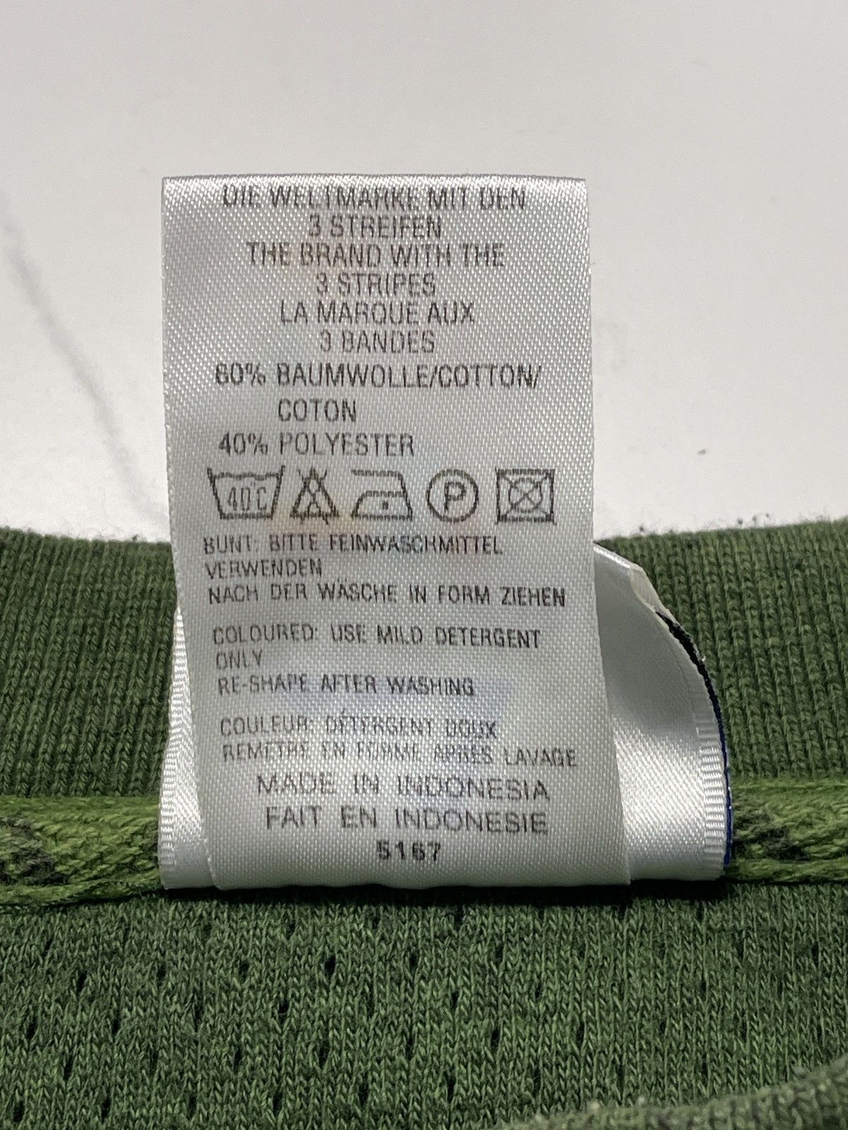 Adidas Vintage Adidas Cottone Track Suit Big Logo Sweatshirt Pants Size 40S - 8 Thumbnail