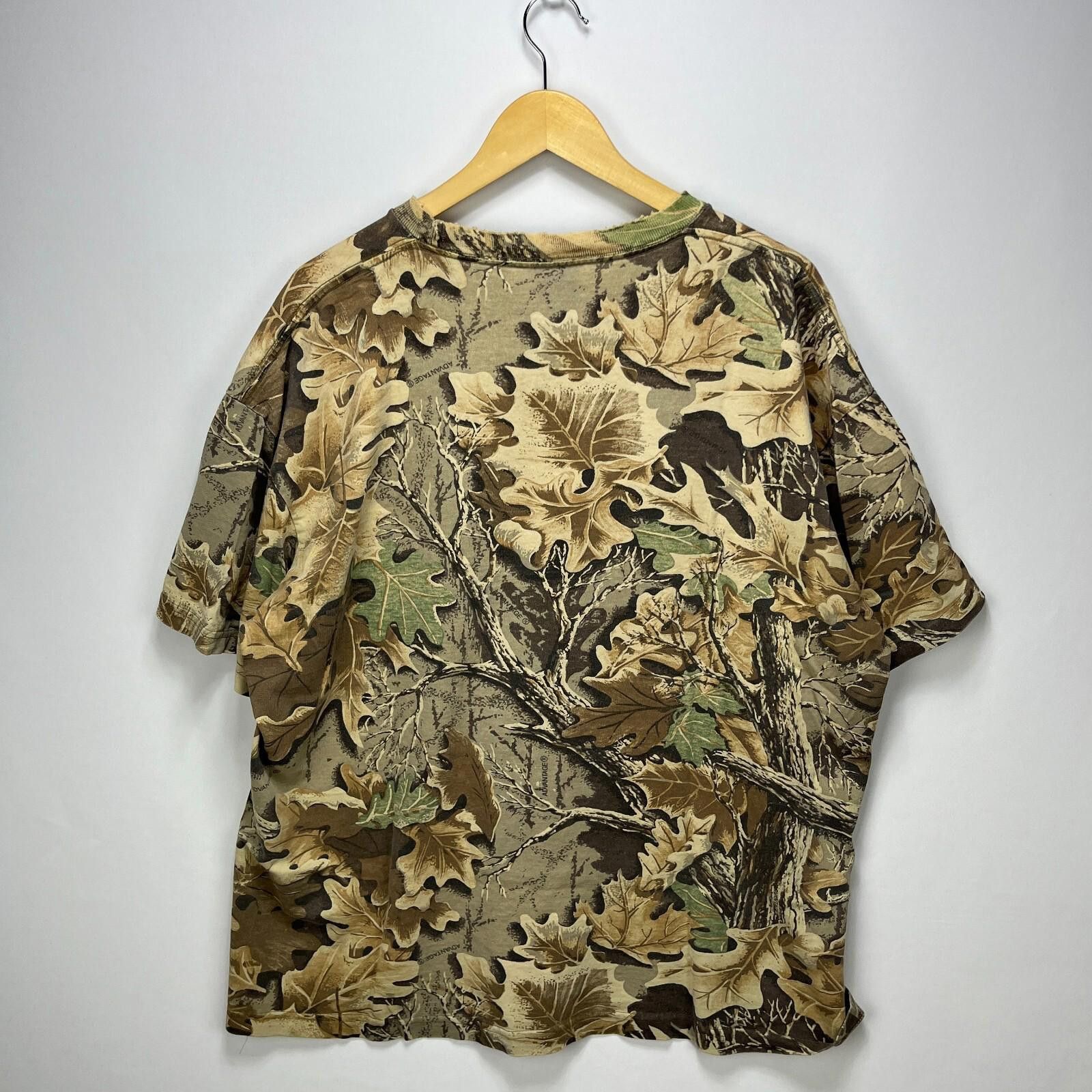 Realtree Vintage 90s Real Tree Camo T Shirt XXL Size US XXL / EU 58 / 5 - 9 Thumbnail