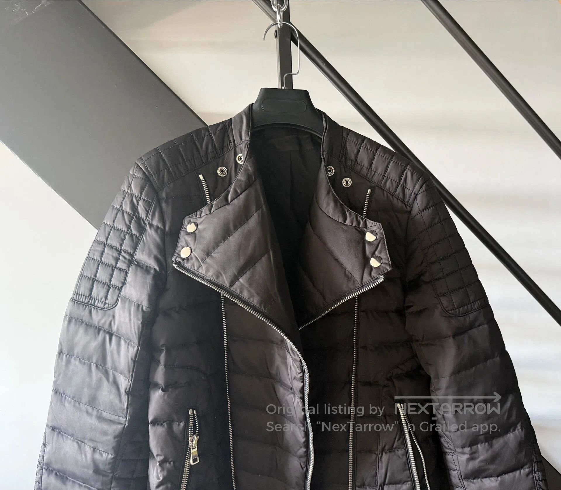 Balmain Balmain Black Quilted Nylon Jacket. Size US S / EU 44-46 / 1 - 5 Thumbnail