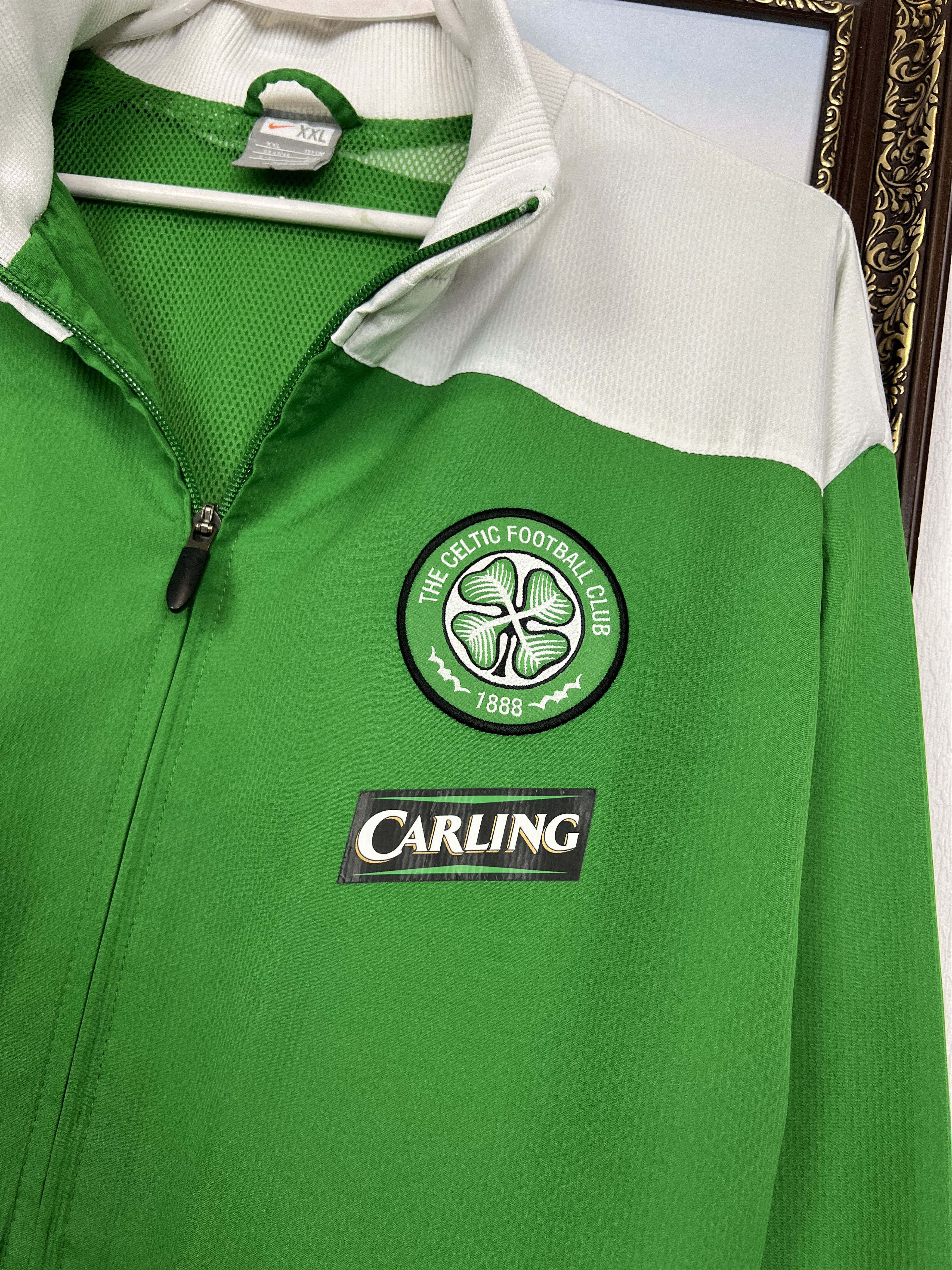 Nike Vintage Nike Celtic Football Set Soccer Suit Track Jacket Size US XXL / EU 58 / 5 - 3 Thumbnail