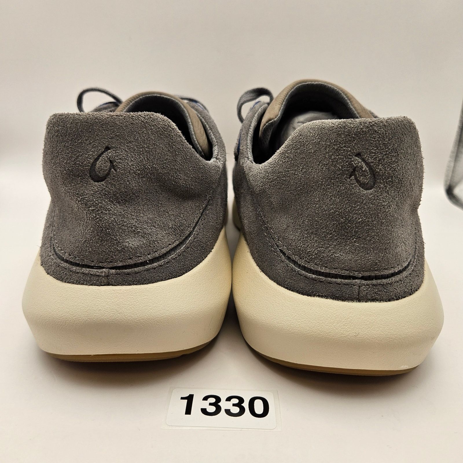 Olukai OLUKAI MEN'S 14 KOHEO CHARCOAL GREY LOW TOP SNEAKER GUM Size US 14 / EU 47 - 3 Thumbnail