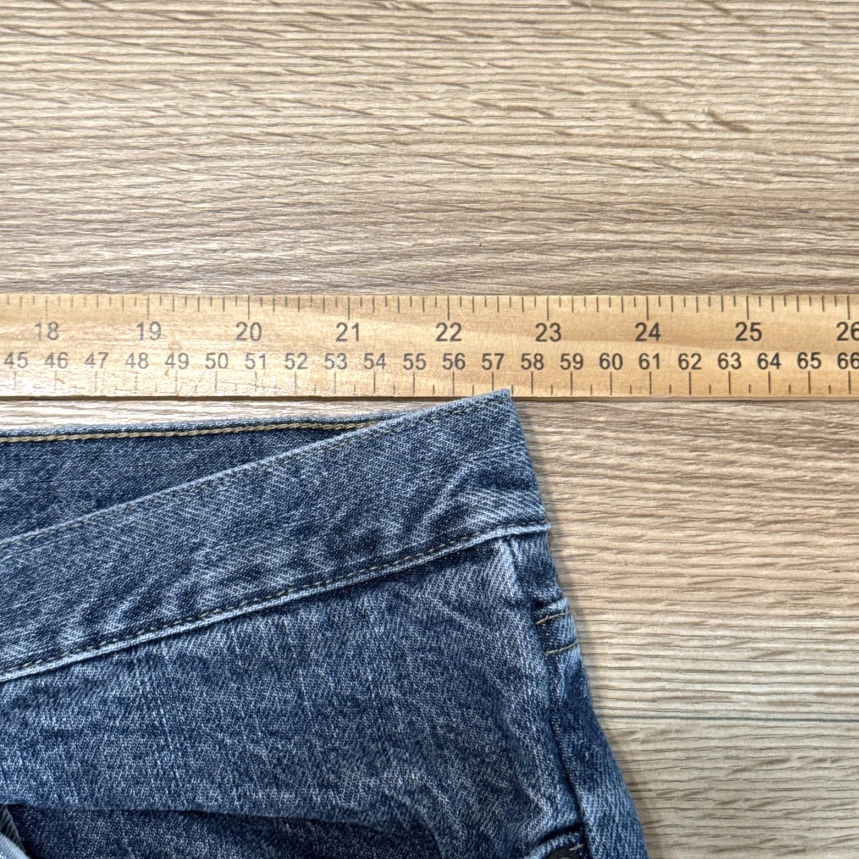 Wrangler VINTAGE Wrangler Jeans Men's Medium Wash Straight Fit High Rise 48 x 30 Pants Size US 32 / EU 48 - 4 Thumbnail
