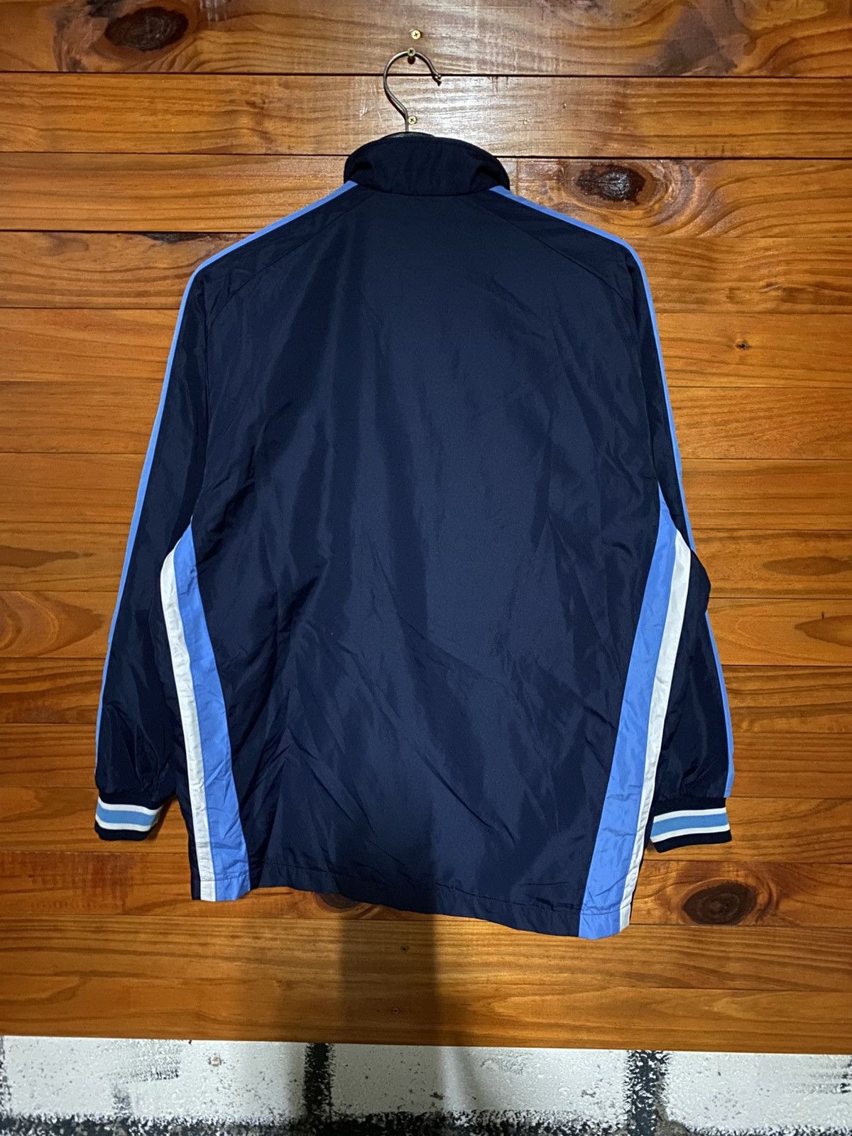 Asics Vintage 1990s Asics Navy & Sky Blue Track Jacket – Japanese Size US M / EU 48-50 / 2 - 8 Thumbnail