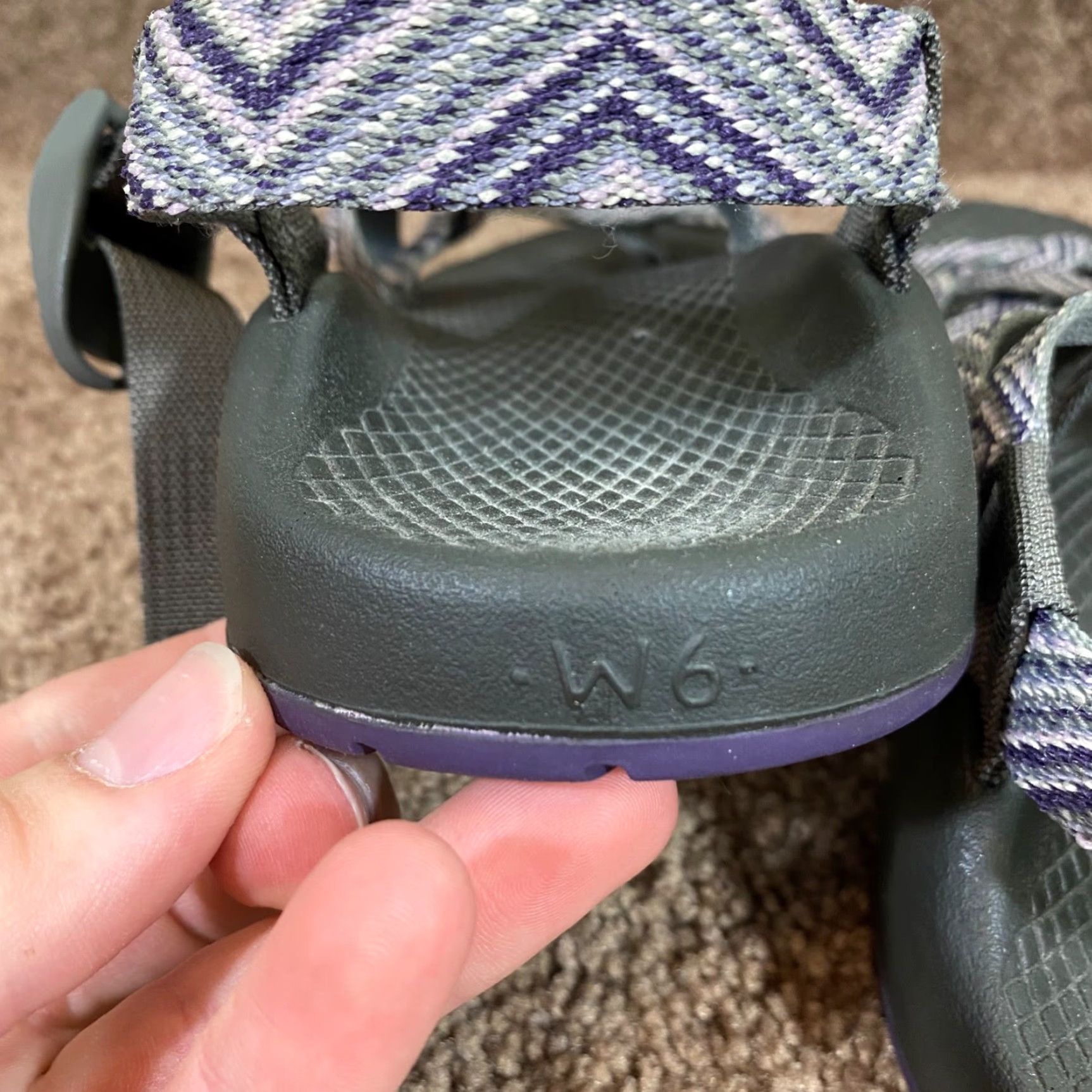 Chaco VINTAGE Chaco ZX2 Yampa Sandals Womens 6 EU 37 Purple Outdoor Hiking Water Sport Casual Size US 6 / IT 36 - 7 Thumbnail