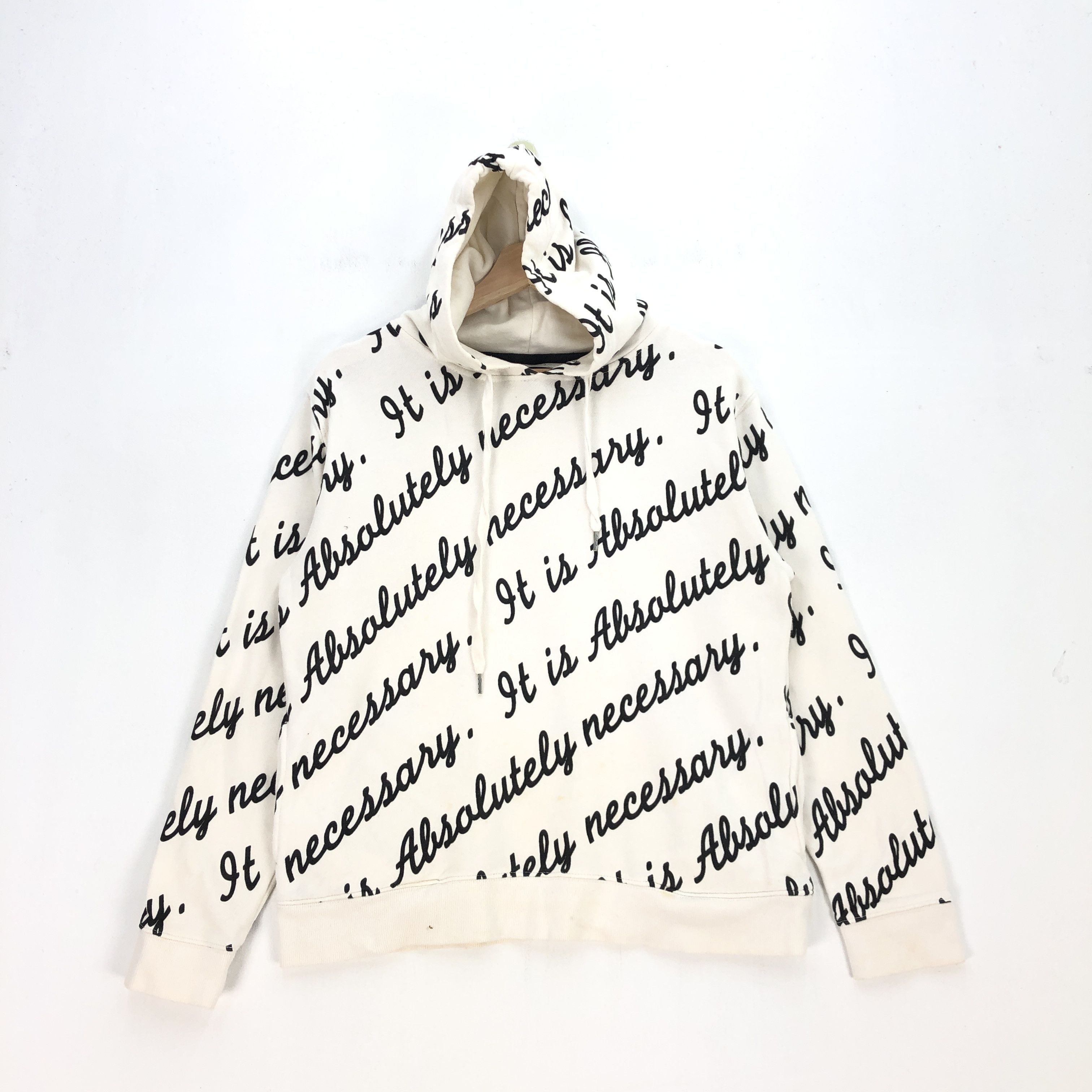 Japanese Brand Vintage Avant Garde Sweatshirt Hoodie Japanese Sweater Size US M / EU 48-50 / 2 - 2 Thumbnail