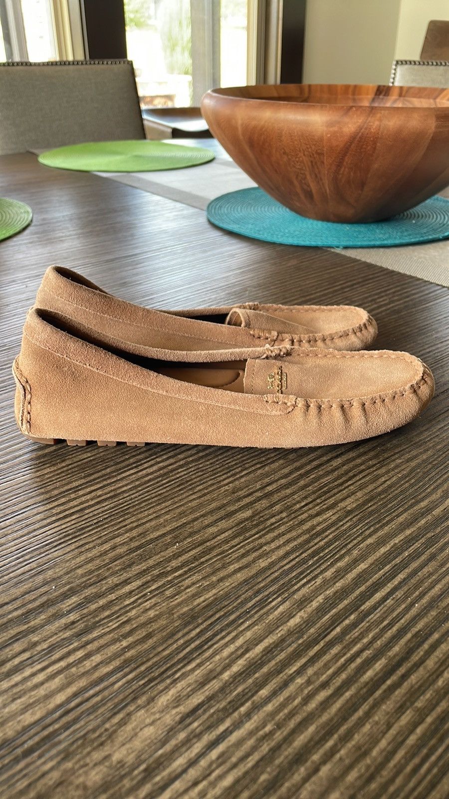 Coach Coach Amber Suede Driving Moccasins Size US 7.5 / IT 37.5 - 6 Thumbnail