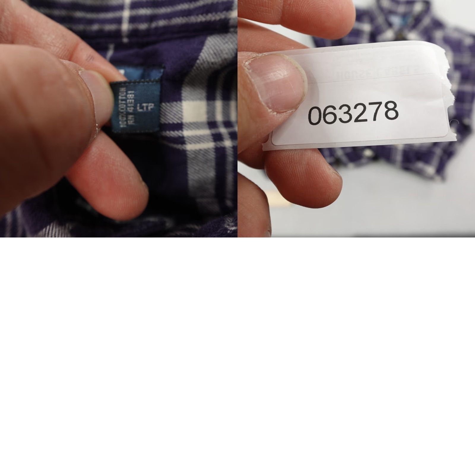 Polo Ralph Lauren VINTAGE Polo Ralph Lauren Shirt Mens Small Blue Plaid Flannel Button-Up Casual Outdoors Preppy Cotton Size US S / EU 44-46 / 1 - 8 Thumbnail