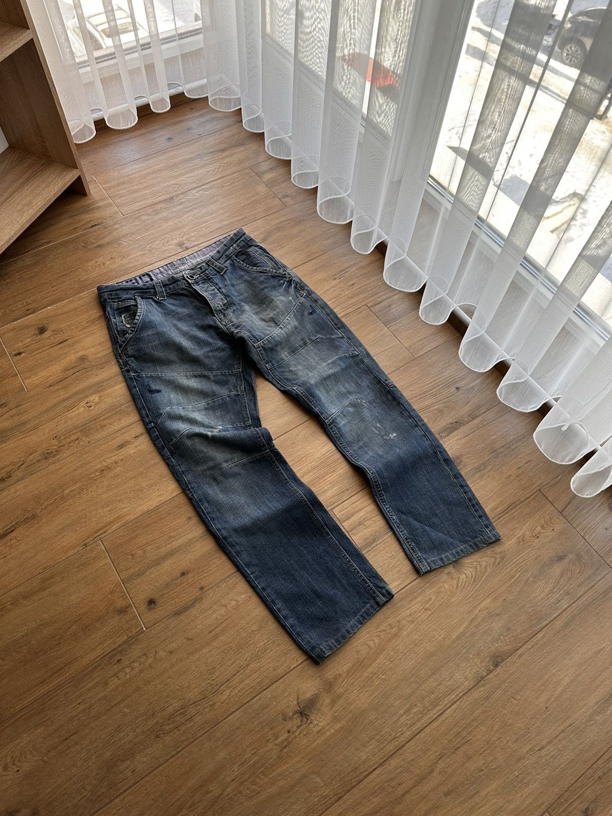 Vintage Junya Watanabe Style Archival Cargo Jeans