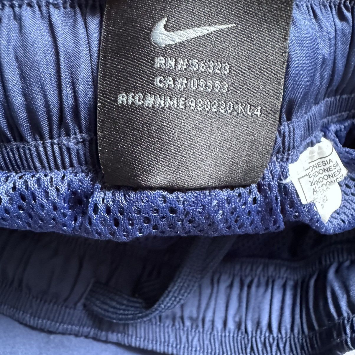 Nike × Vintage Nike Nylon Track Pants 90s Baggy Drill Joggers Y2K Size US 30 / EU 46 - 9 Thumbnail