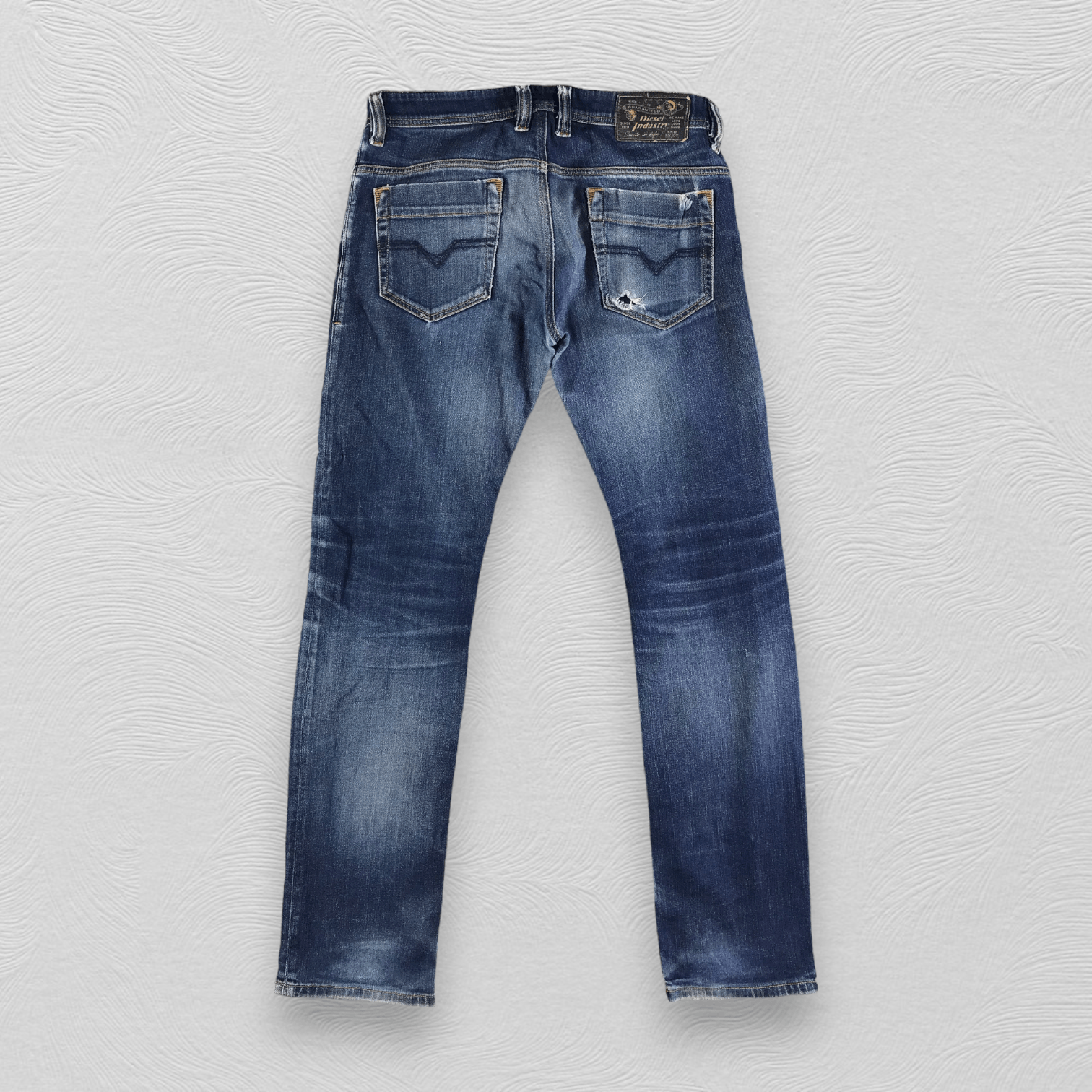 Diesel Diesel Safado Jeans Distressed Denim KJ2236 Size US 31 - 2 Thumbnail