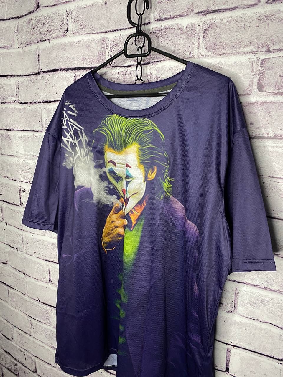 DC Comics MENS Vintage T-Shirt Dc Comics Joker Full Logo movie Size US M / EU 48-50 / 2 - 4 Thumbnail