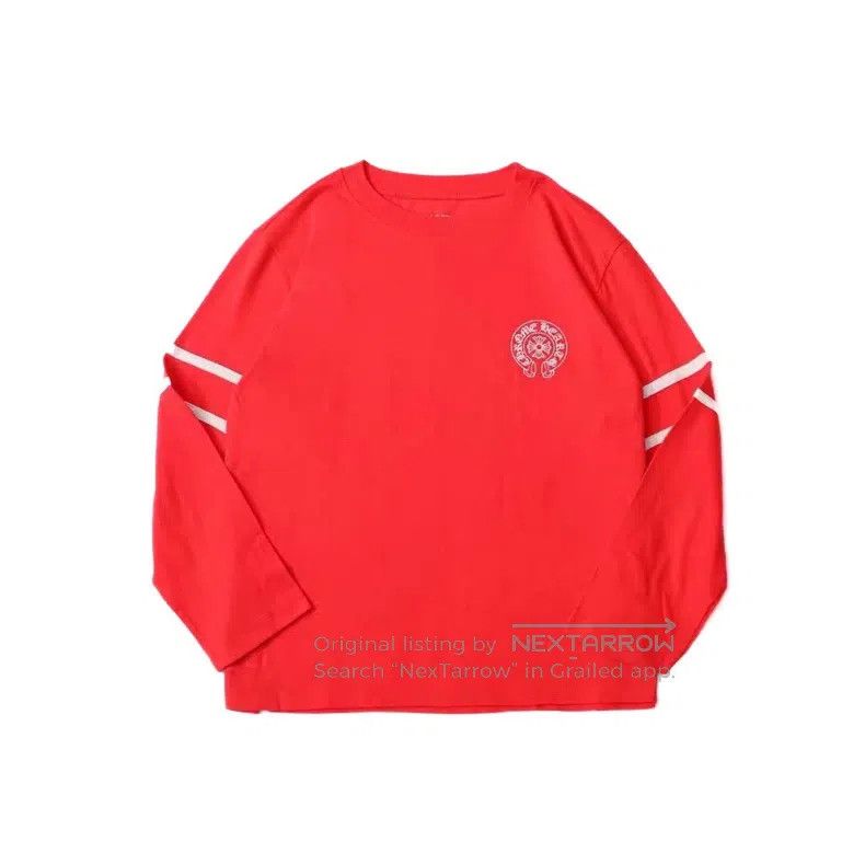 Chrome Hearts CHROME HEARTS Size M Red 33 long sleeves Size US M / EU 48-50 / 2 - 1 Thumbnail