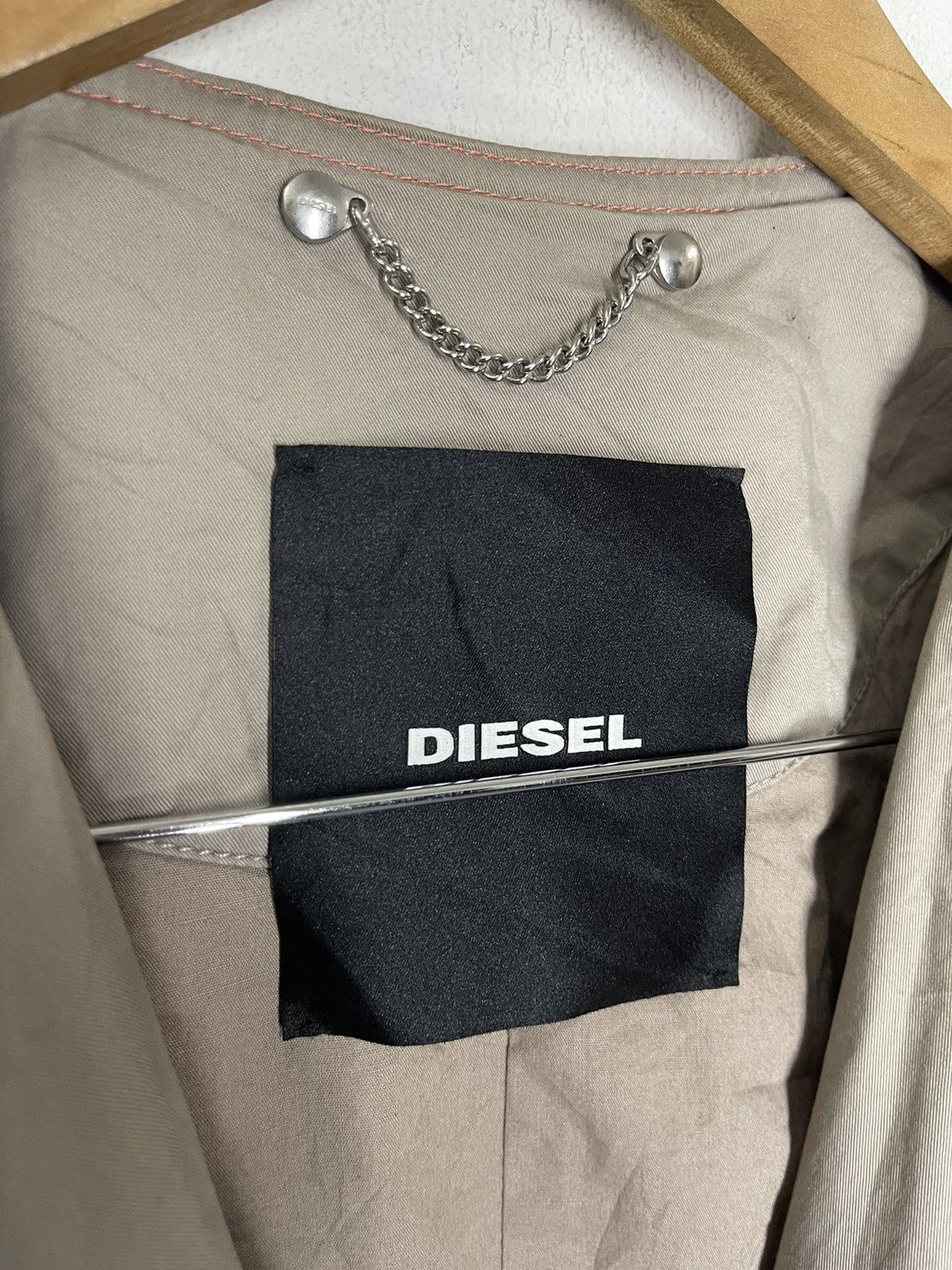 Diesel BEIGE DIESEL LONG COAT Size US L / EU 52-54 / 3 - 4 Thumbnail