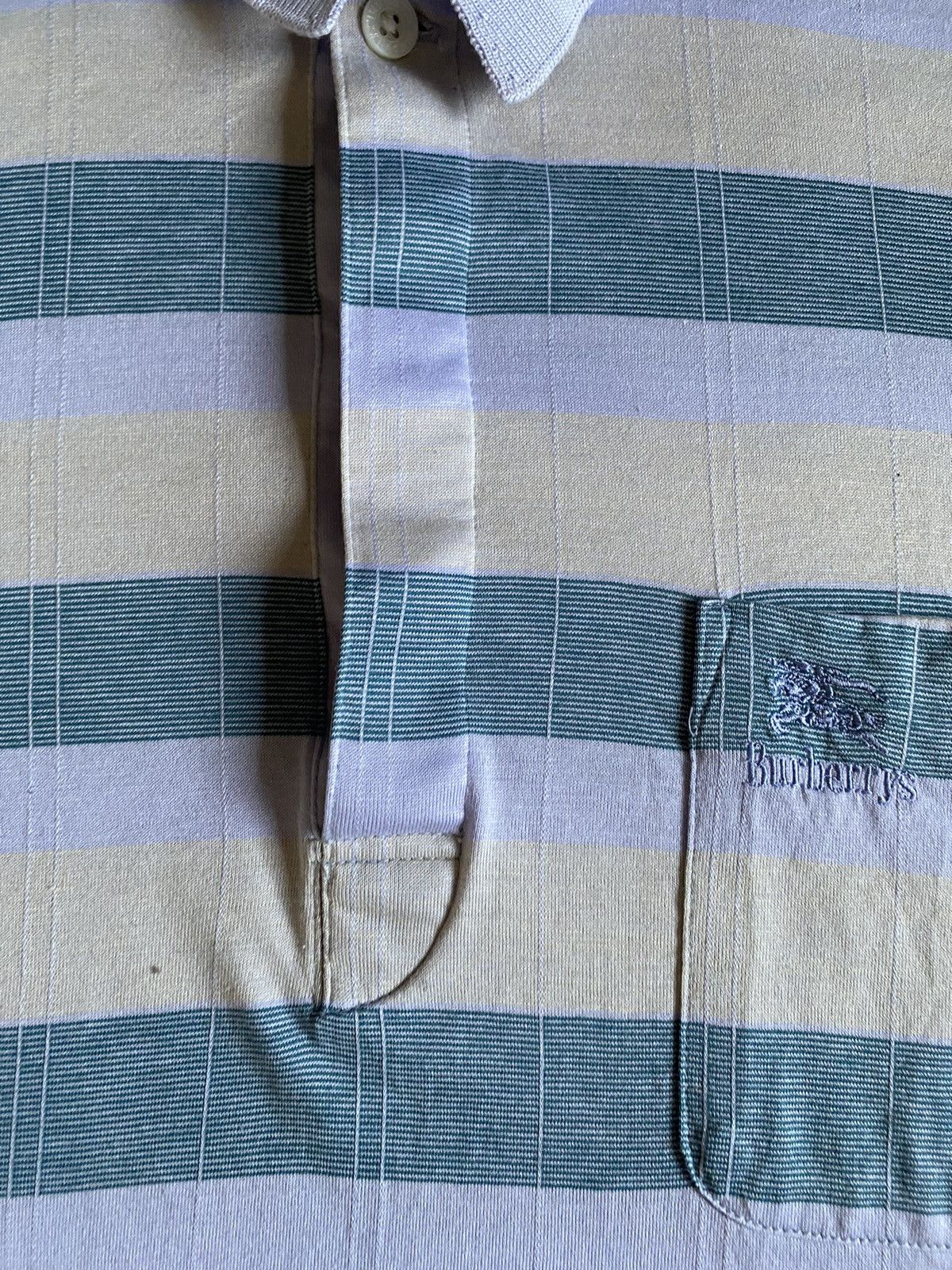 Burberry Vintage Burberry Striped Long Sleeve Size US M / EU 48-50 / 2 - 3 Thumbnail