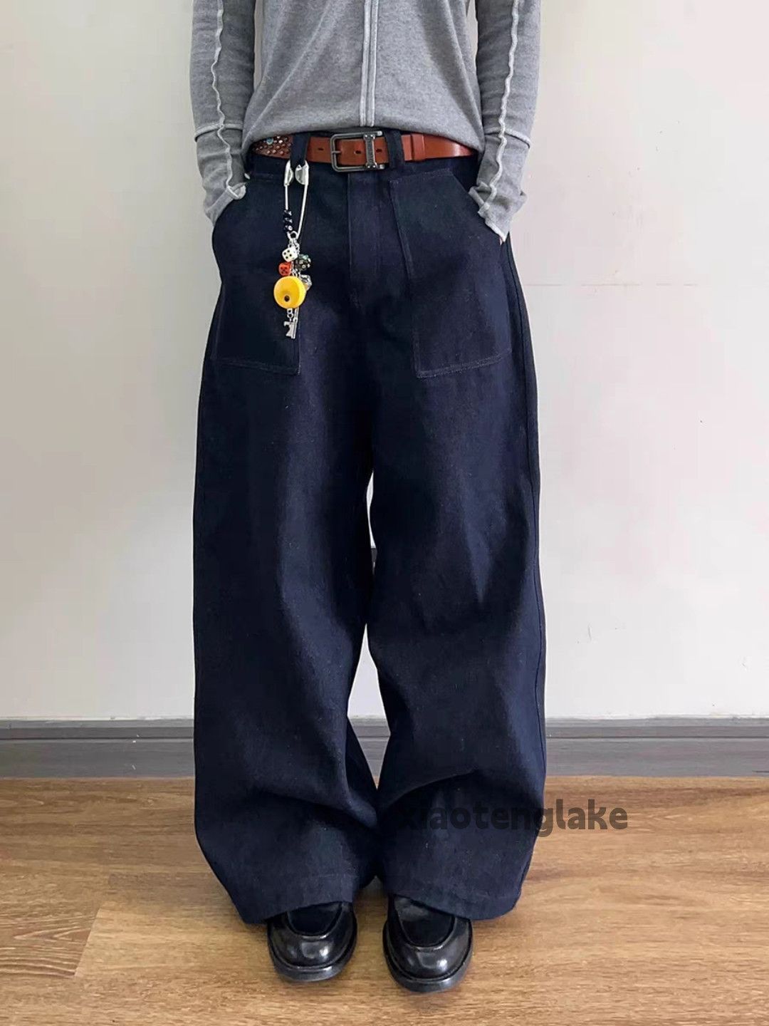 Jean xtl Vintage cleanfit yuppie wide Leg flared y2k jeans Size US 30 / EU 46 - 2 Thumbnail