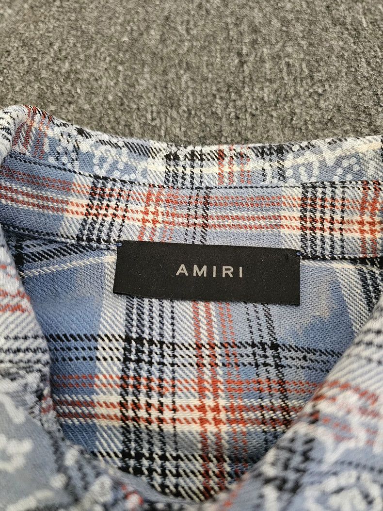 Amiri Amiri Emil cashew flower shirt Size US XXL / EU 58 / 5 - 3 Thumbnail