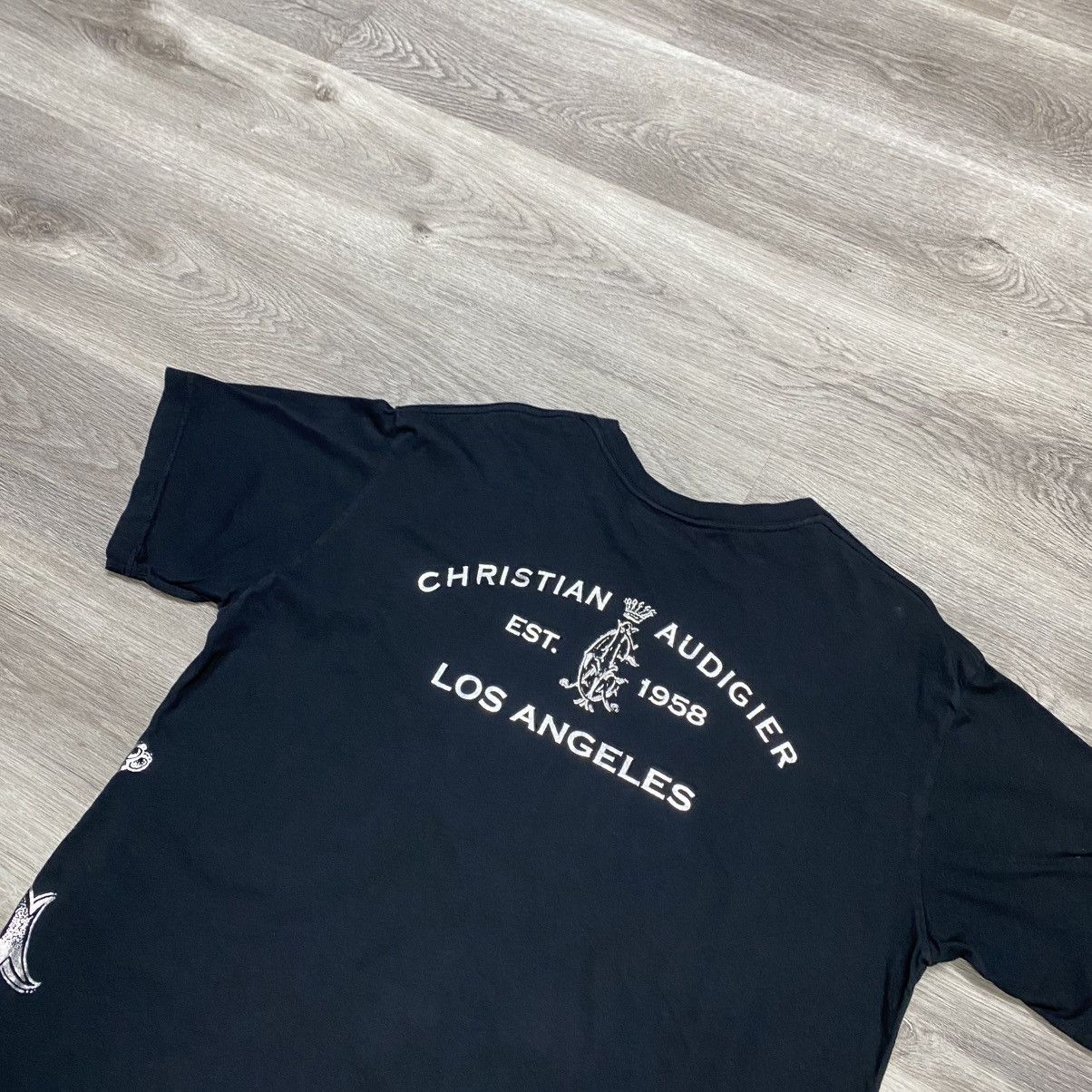 Christian Audigier Vintage Y2K Christian Audigier Rhinestone T-Shirt Size 2XL Size US XXL / EU 58 / 5 - 8 Thumbnail